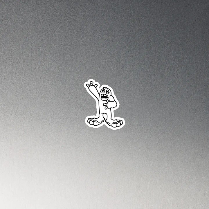 Mammott Character Magnet product image (2)