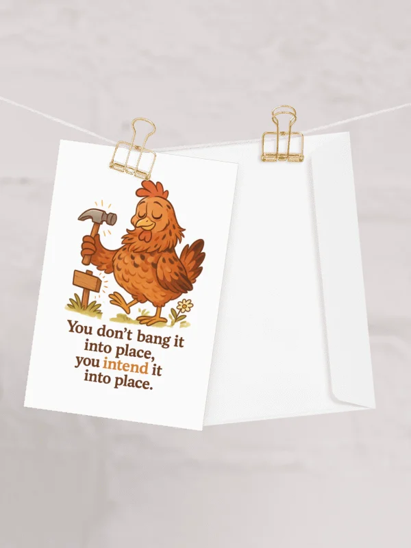 Intend It Into Place - Card product image (2)