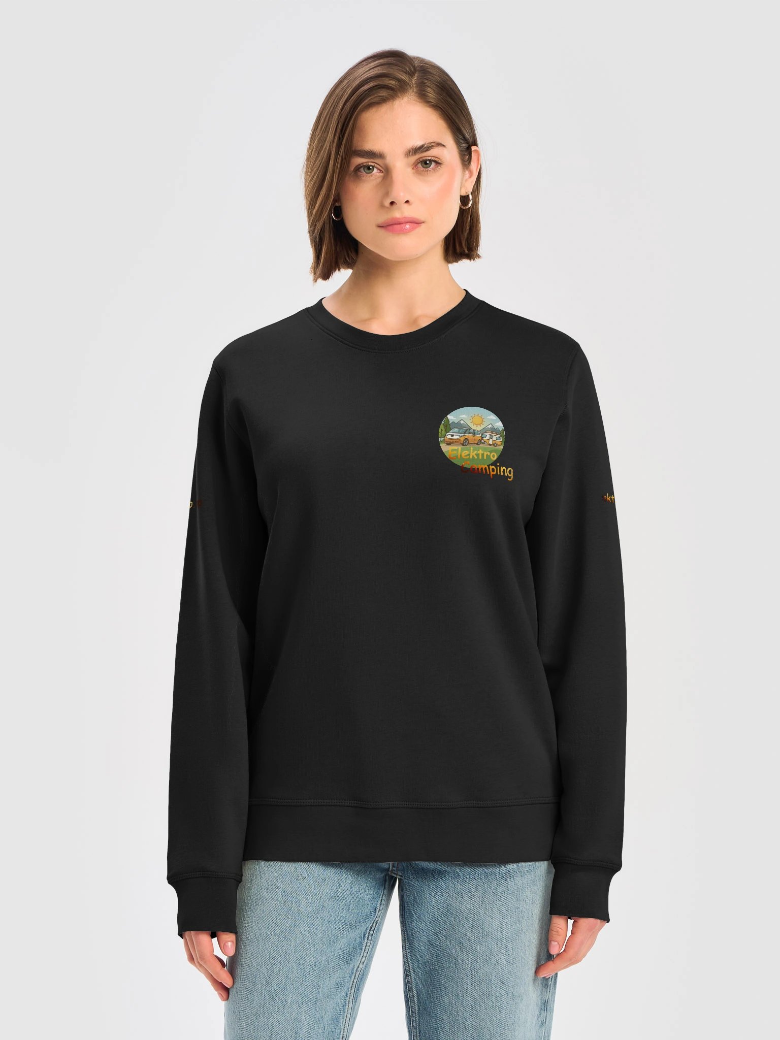 Stanley/Stella Unisex Organic Sweatshirt Elektro Camping product image (5)