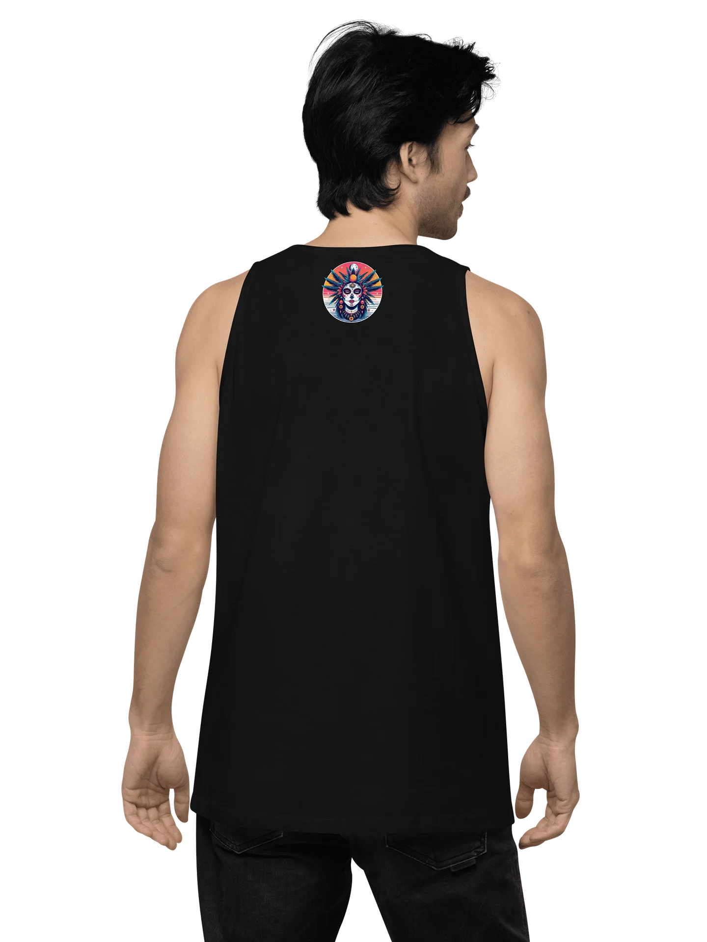 ESSOTERIKAA BY MITRE LOGO MEN'S TANK TOP product image (2)