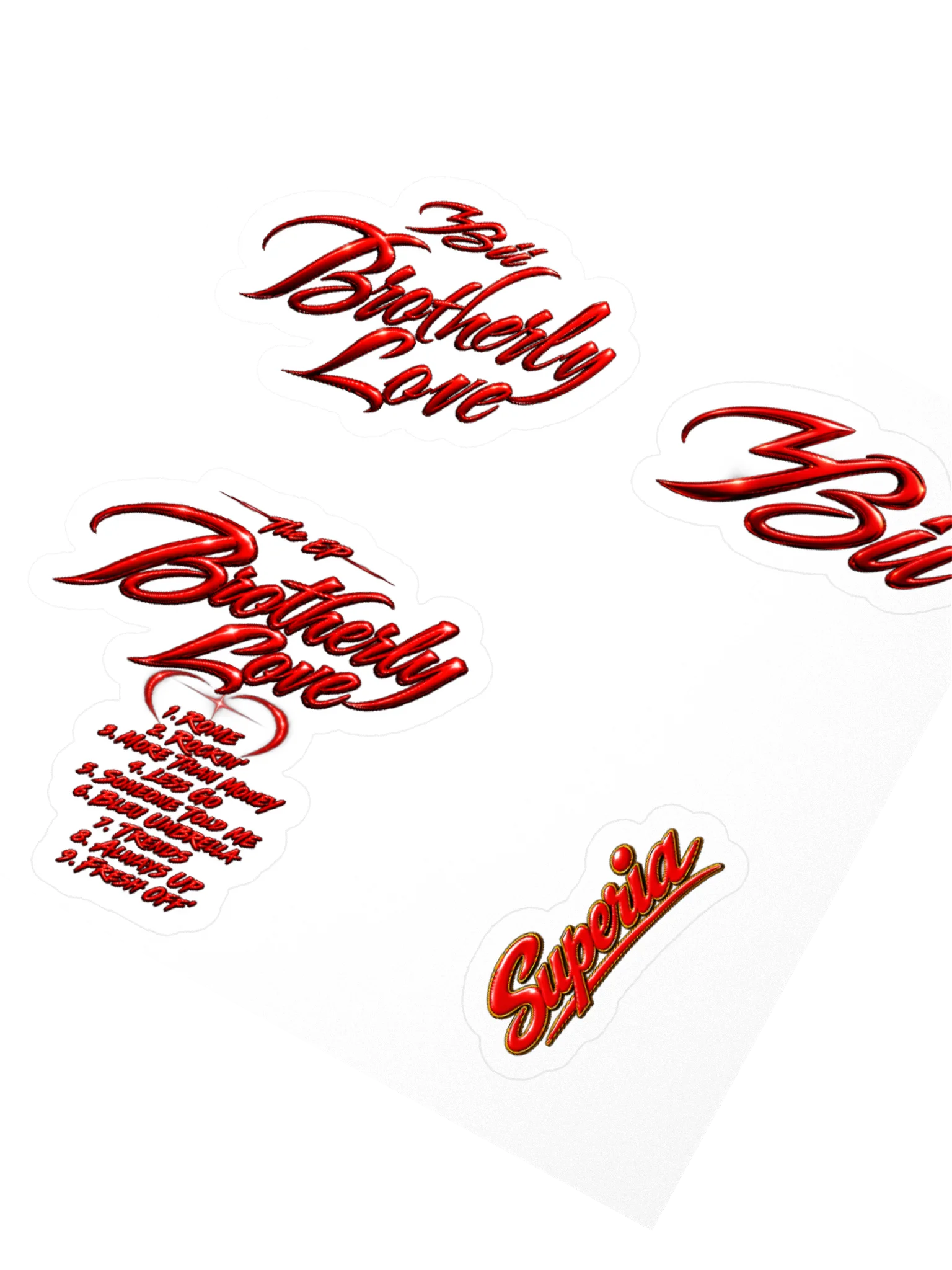 BROTHERLY LOVE — OFFICIAL EP STICKERS product image (6)