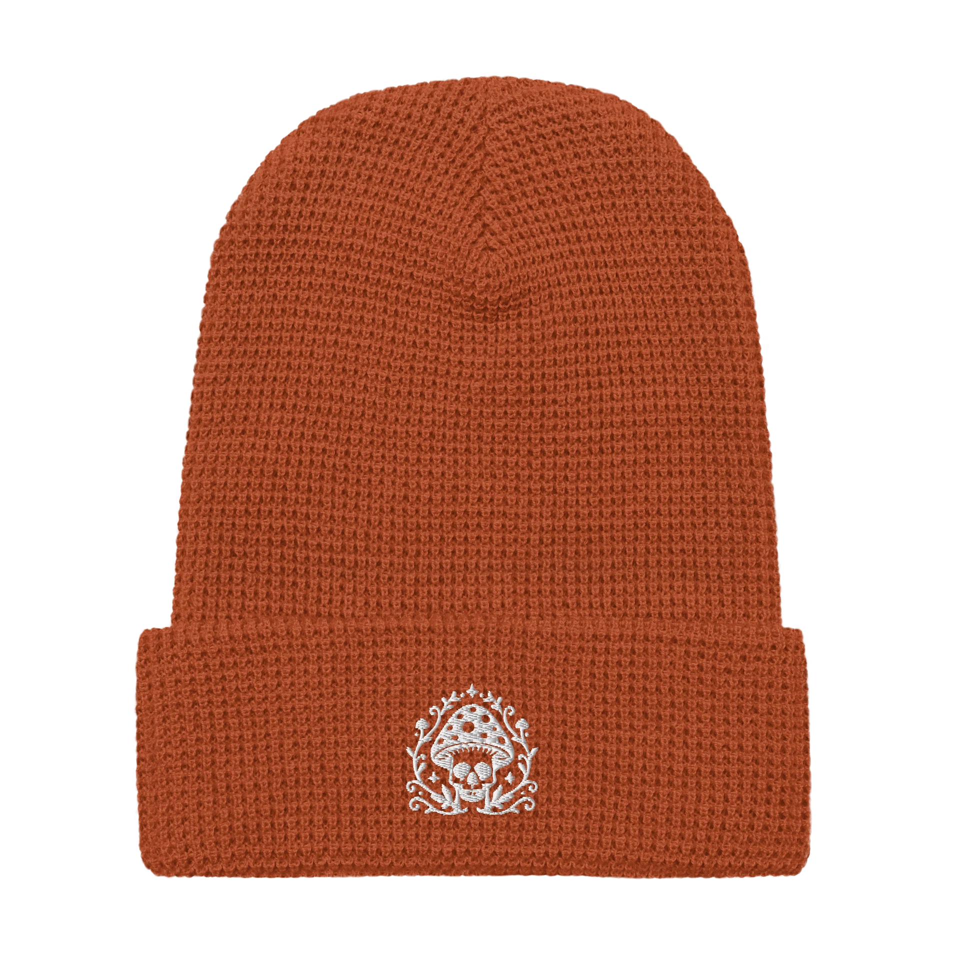 Militant Whimsy Waffle Beanie - White Logo product image (11)