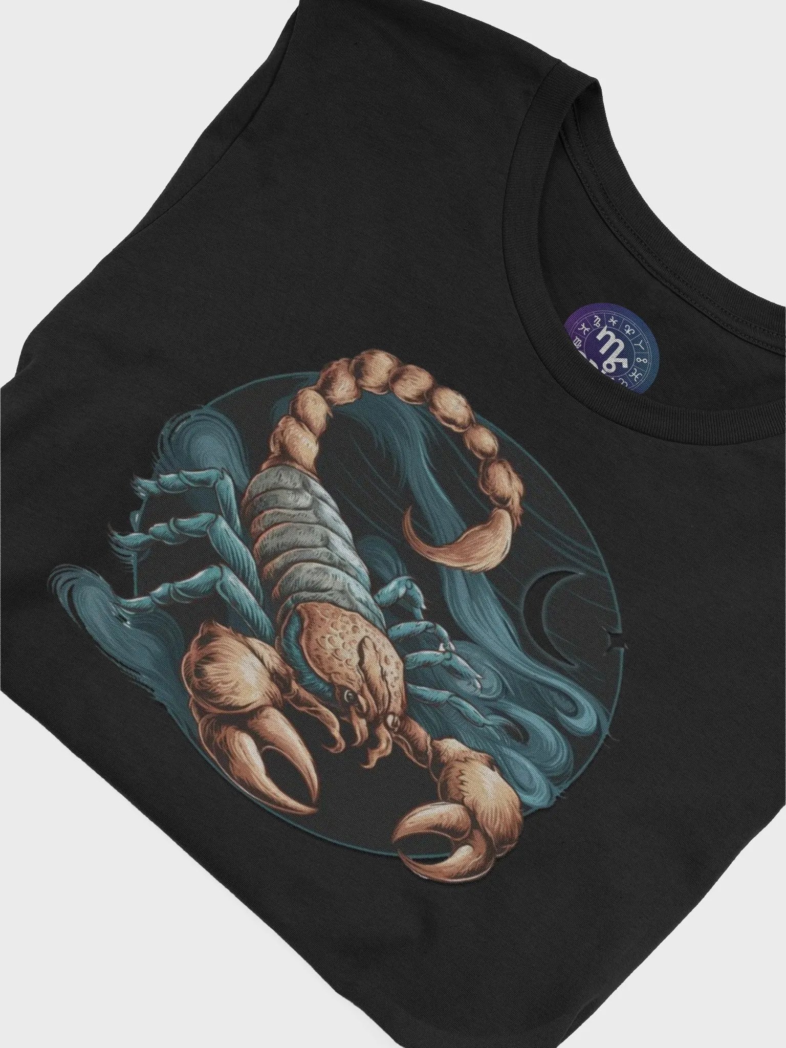 Scorpio Astrology Unisex T-Shirt - Mystical Celestial Design product image (7)