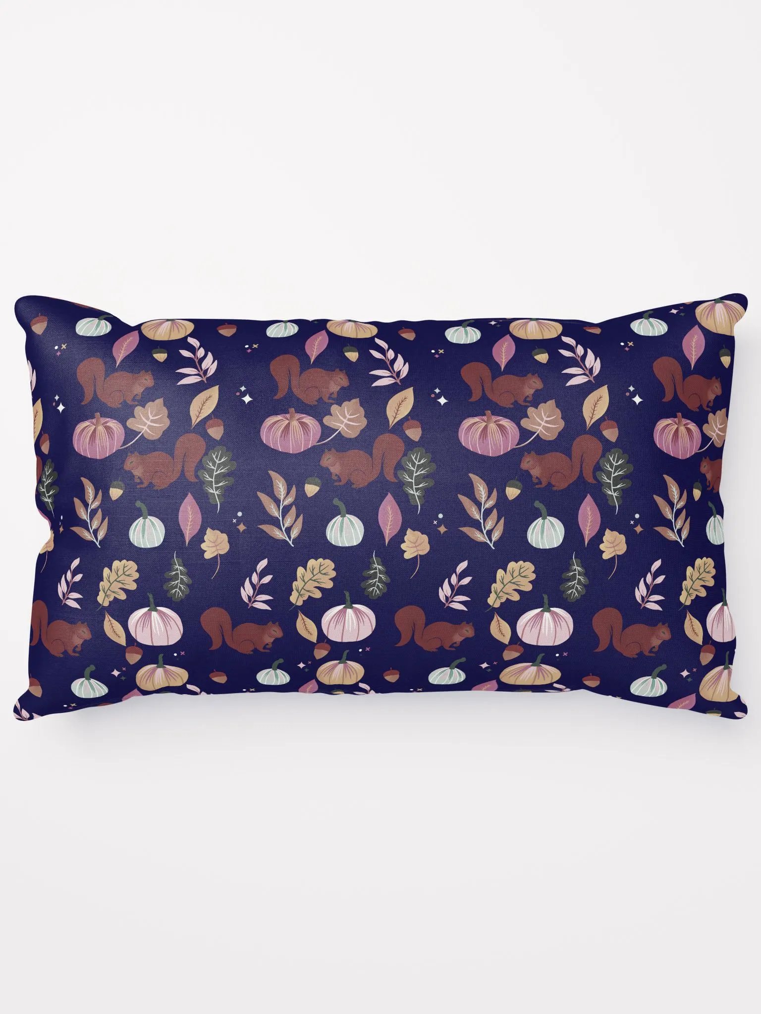 Pumpkins & Friends Deep Blue • Pillow product image (3)