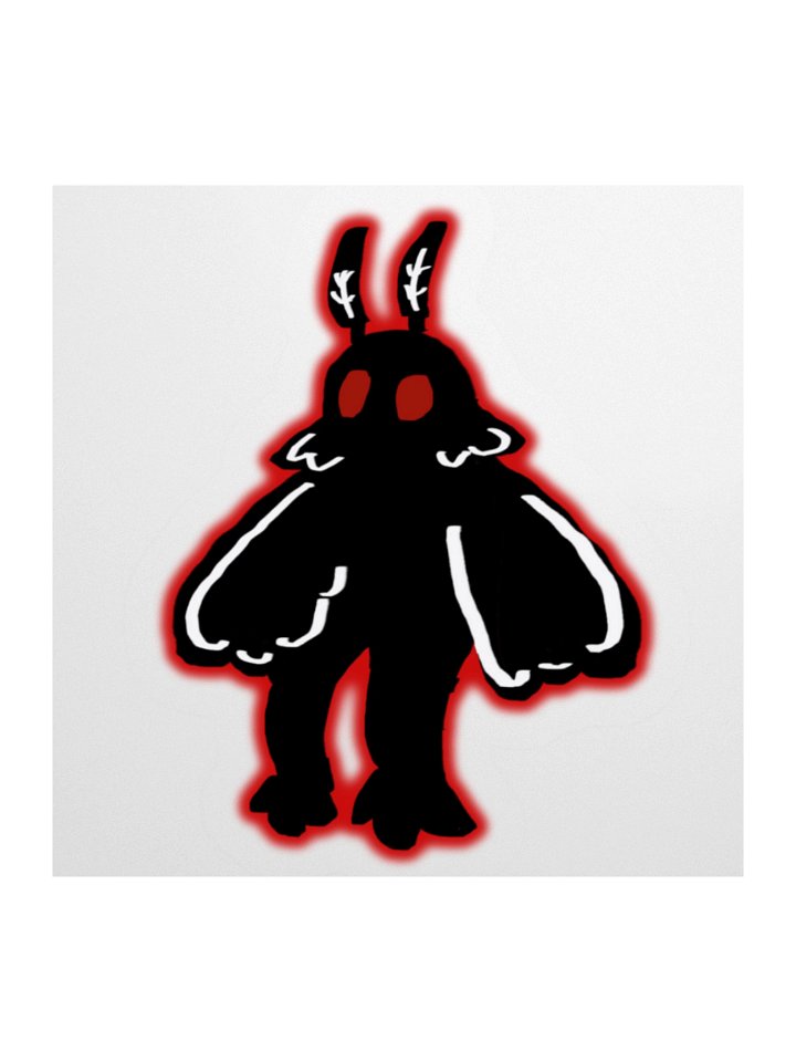 Mothman – “One Day, the Zappys" Sticker product image (1)
