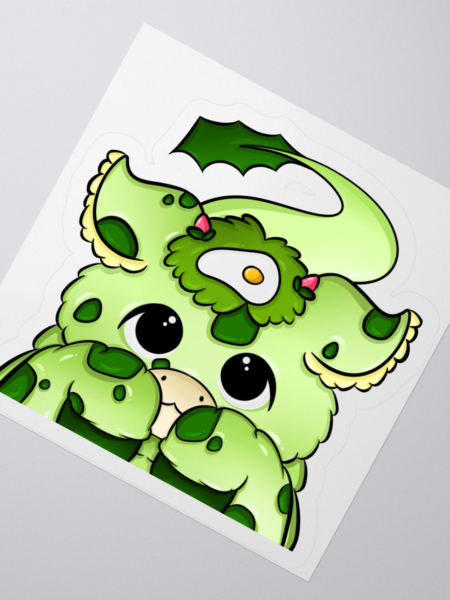 "Peekin' Bud" Sticker product image (5)