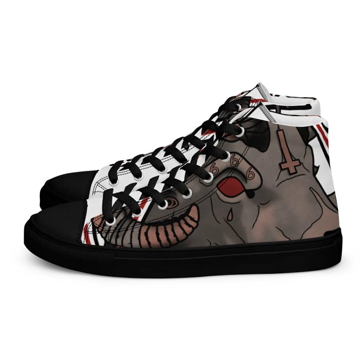 Occult Fusion Women's High Top Canvas Shoes product image (1)