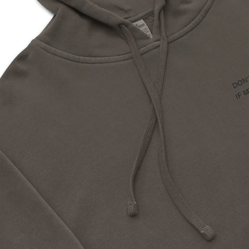 L.C. HEADPHONES ON (black) embroidered pigment hoodie product image (8)
