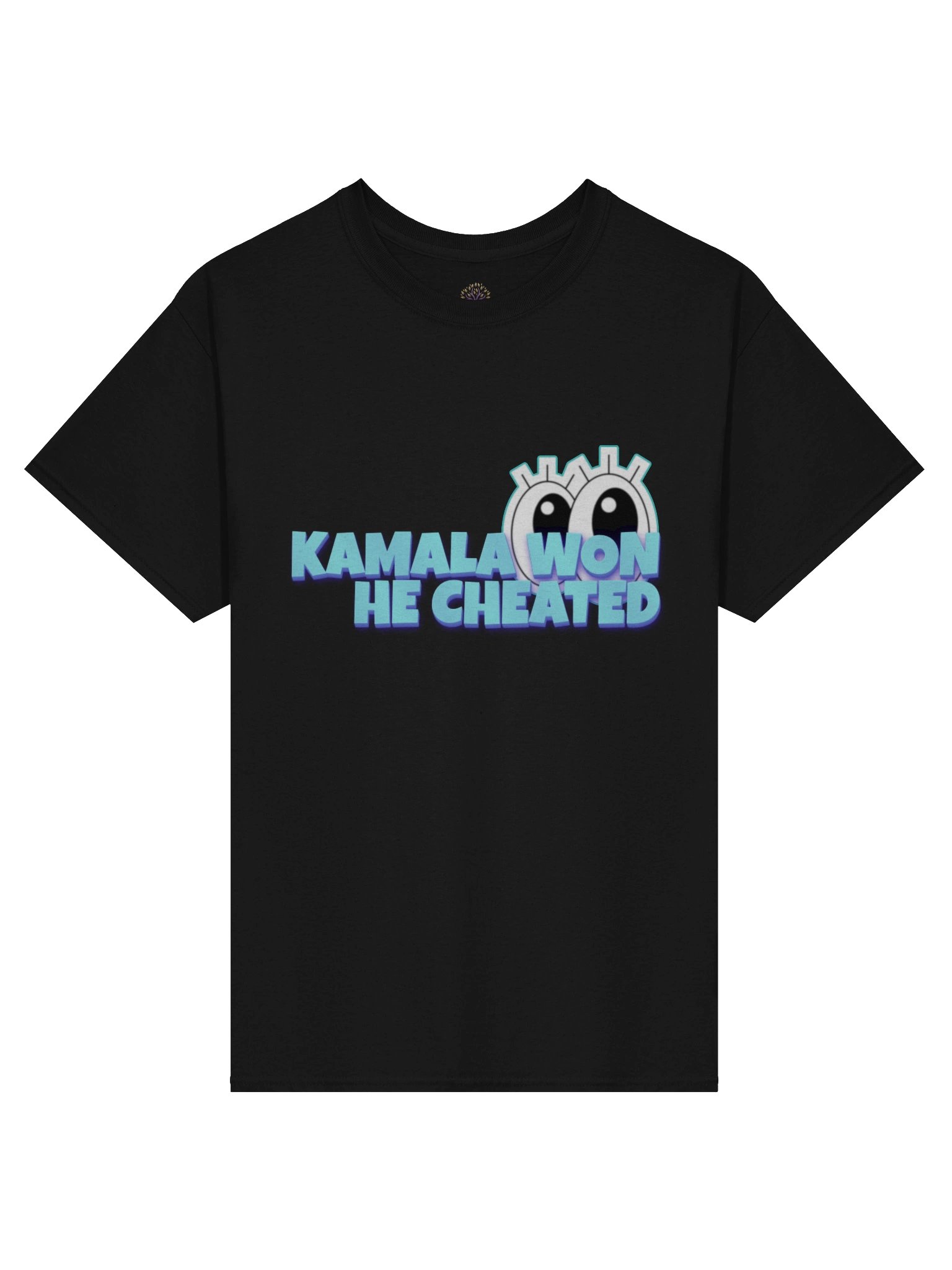 Kamala Won. He Cheated Unisex Print T-Shirt product image (2)