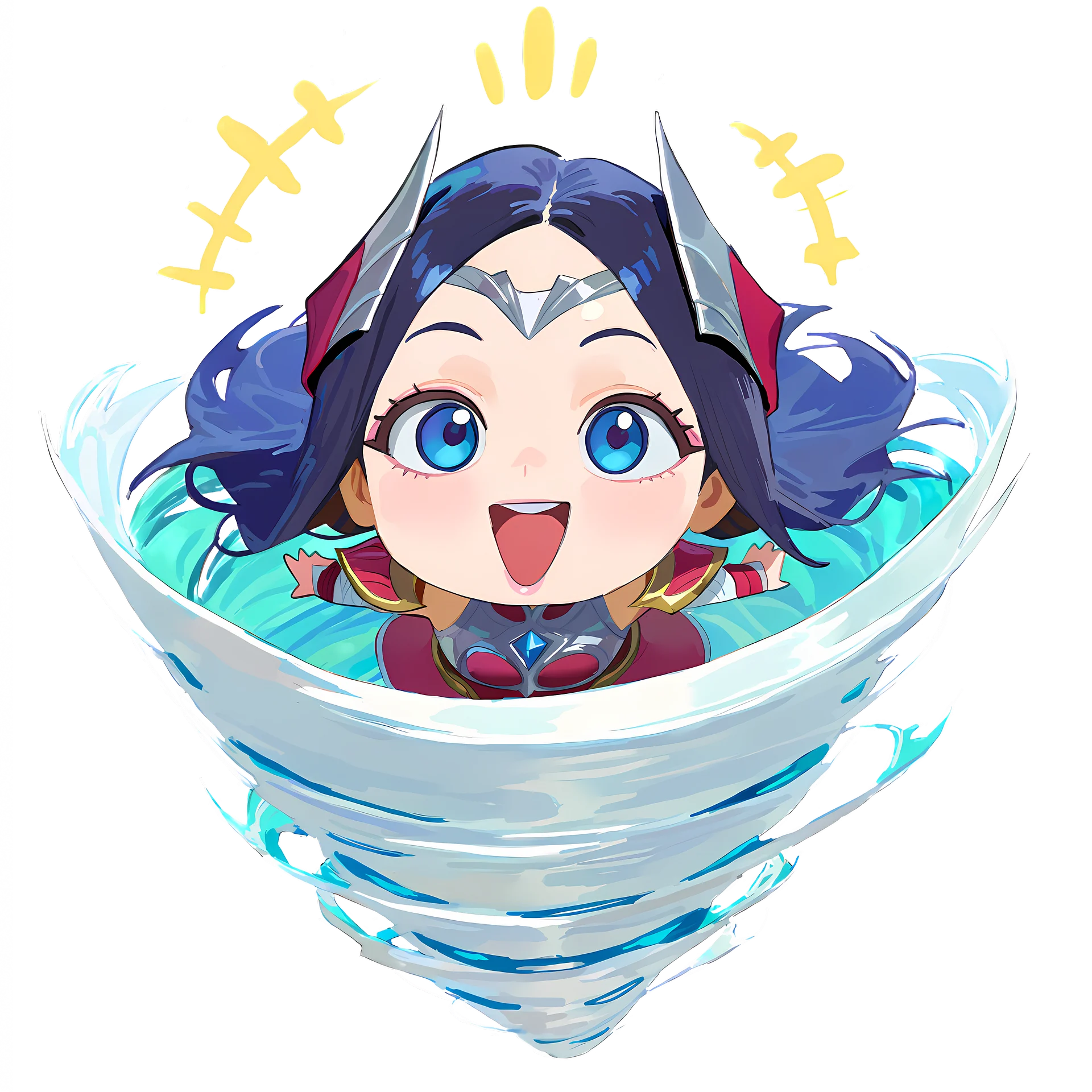 irelia Chibi Sticker product image (2)