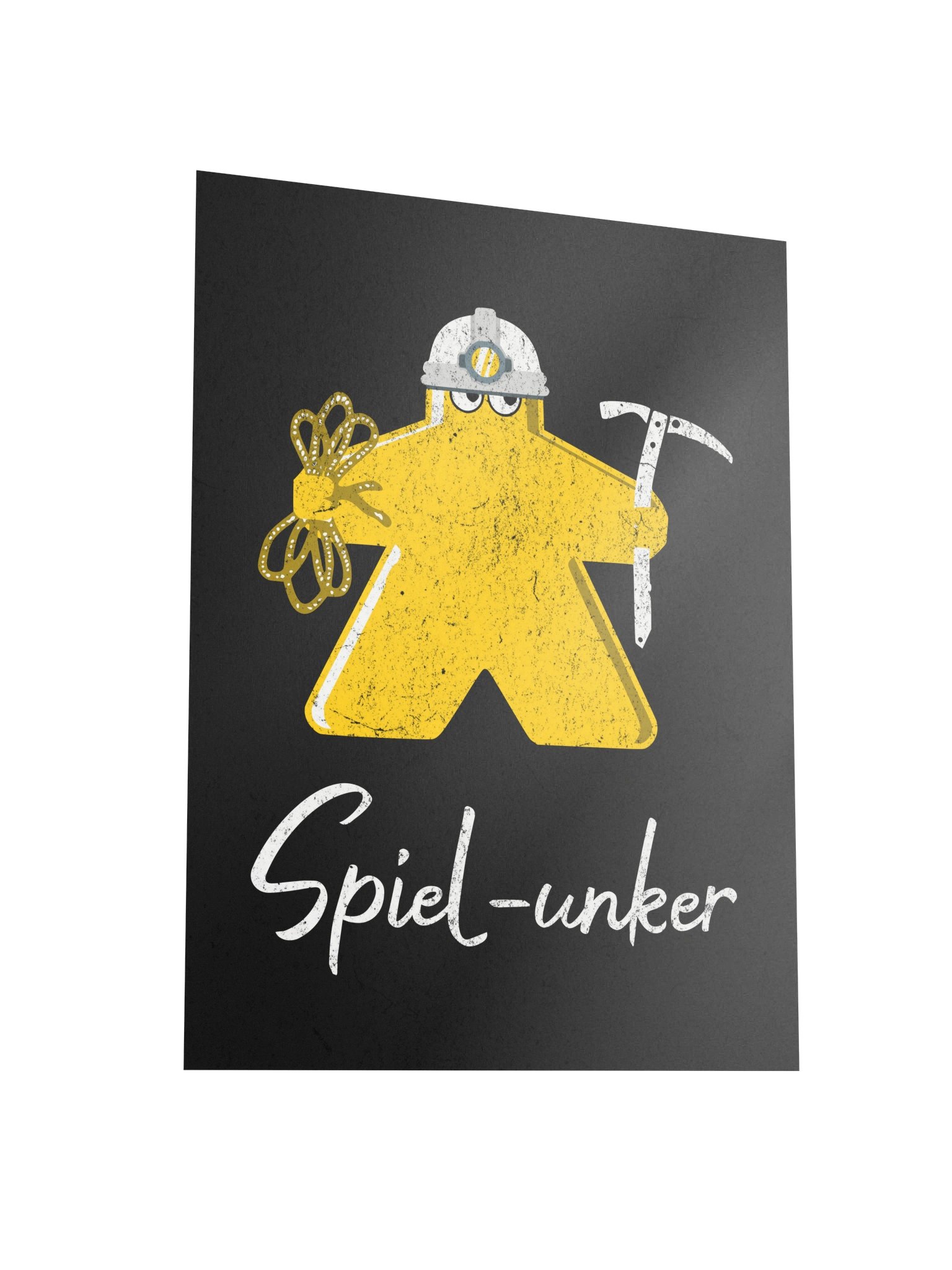 Spelunker Meeple Board Game Room Poster - UNFRAMED product image (3)