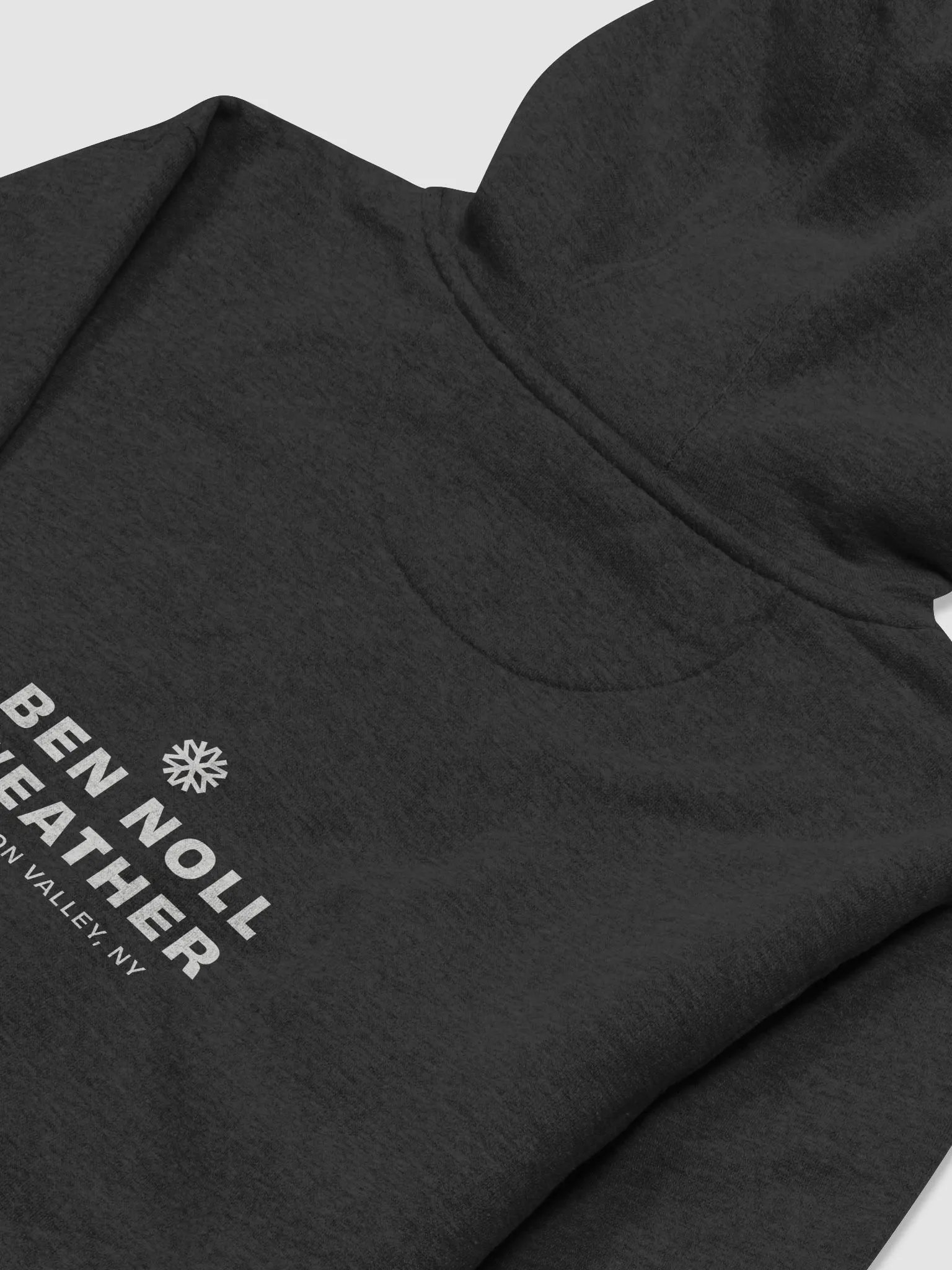 BNW - snow globe, black, hoodie product image (4)