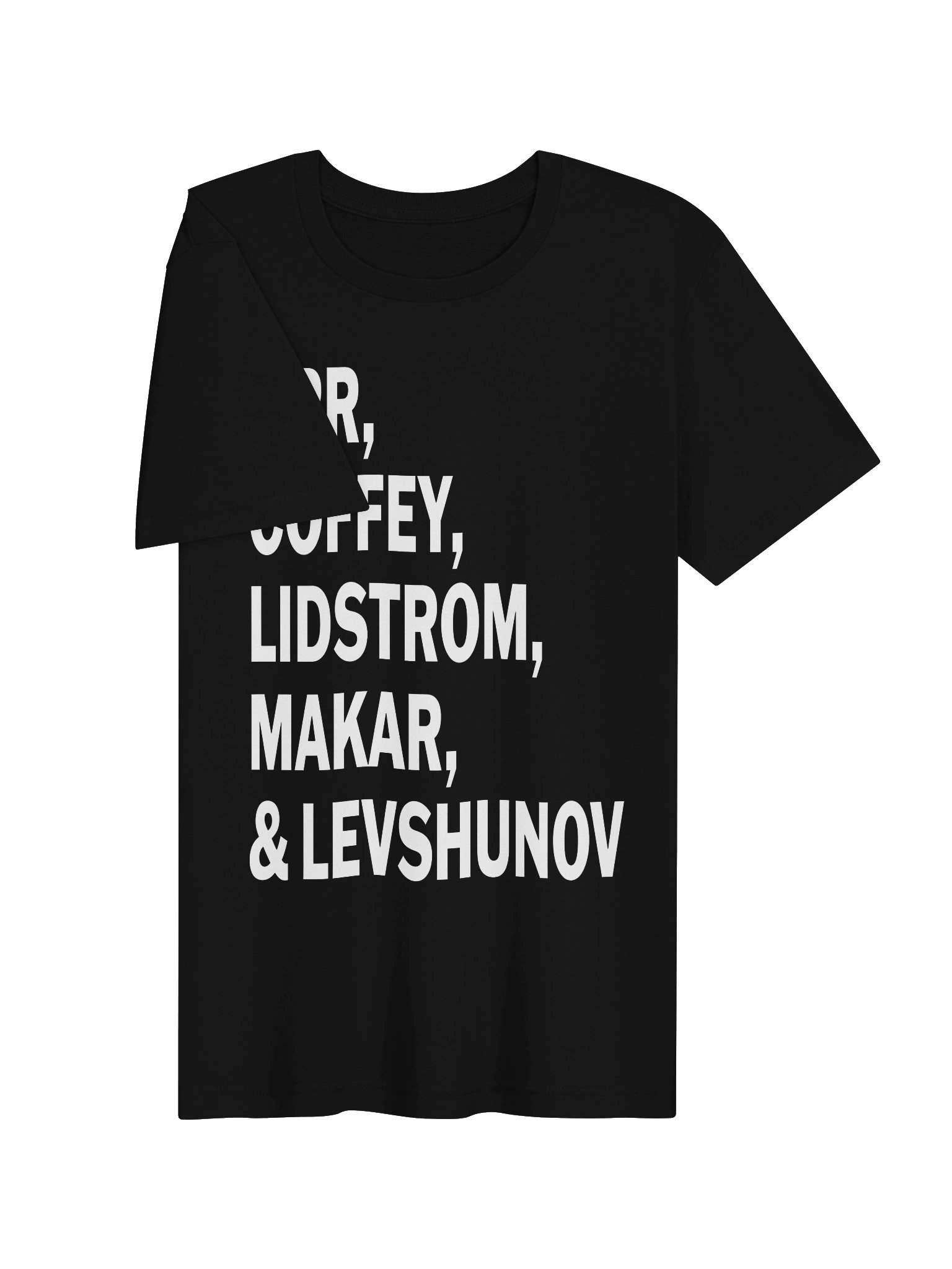 Orr, Coffey, Lidstrom, Makar, & Levshunov T Shirt product image (3)