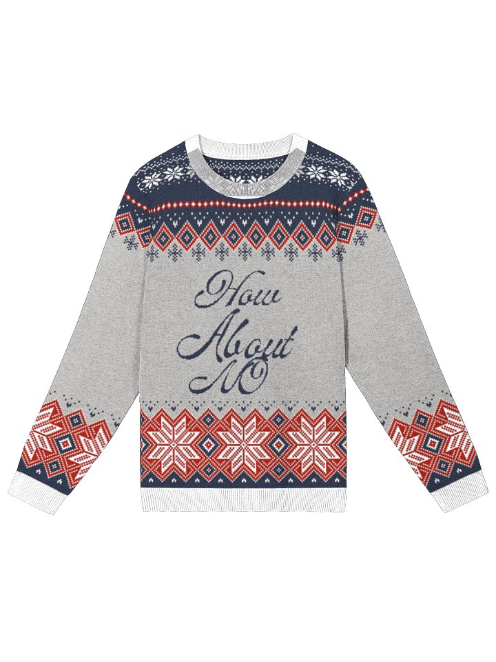 How about no | Knitted Crewneck Sweater Relaxed Fit product image (1)