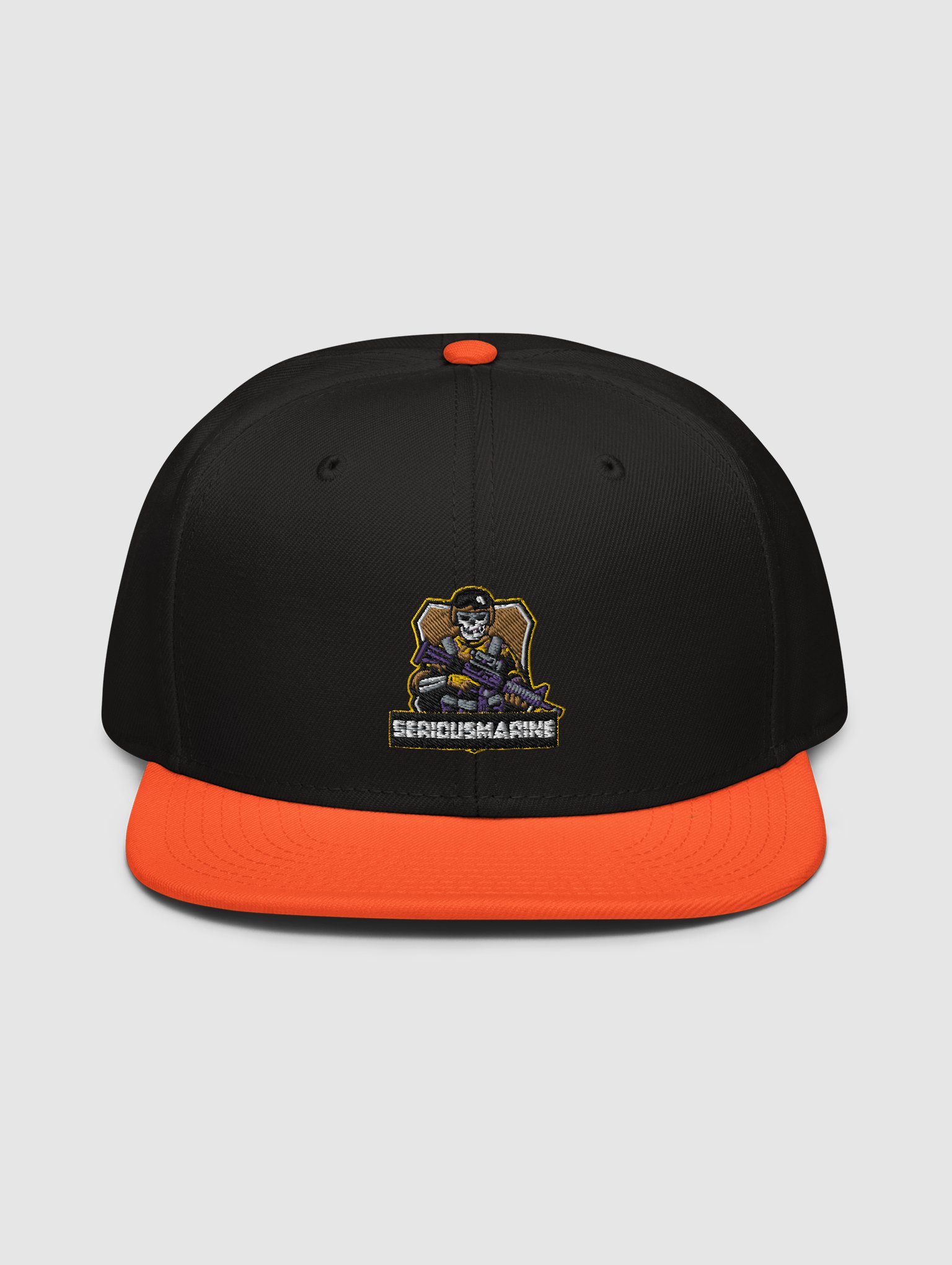 [SeriousMarine] Snapback Orange product image (1)