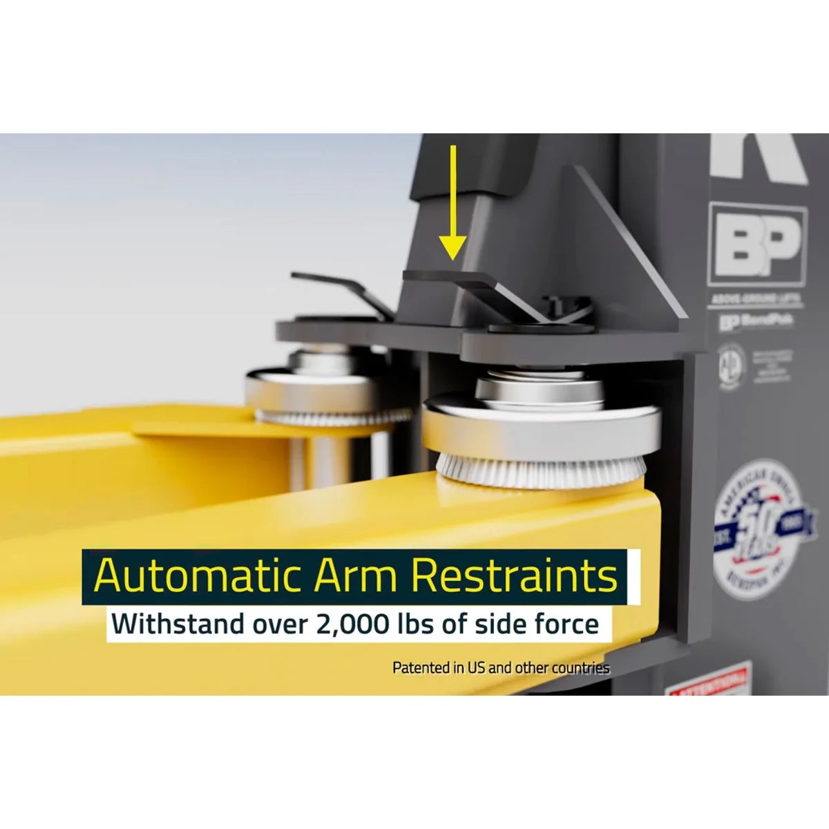 BendPak 10APX Two Post Car Lift - 10,000-Lb Capacity - High Rise product image (6)