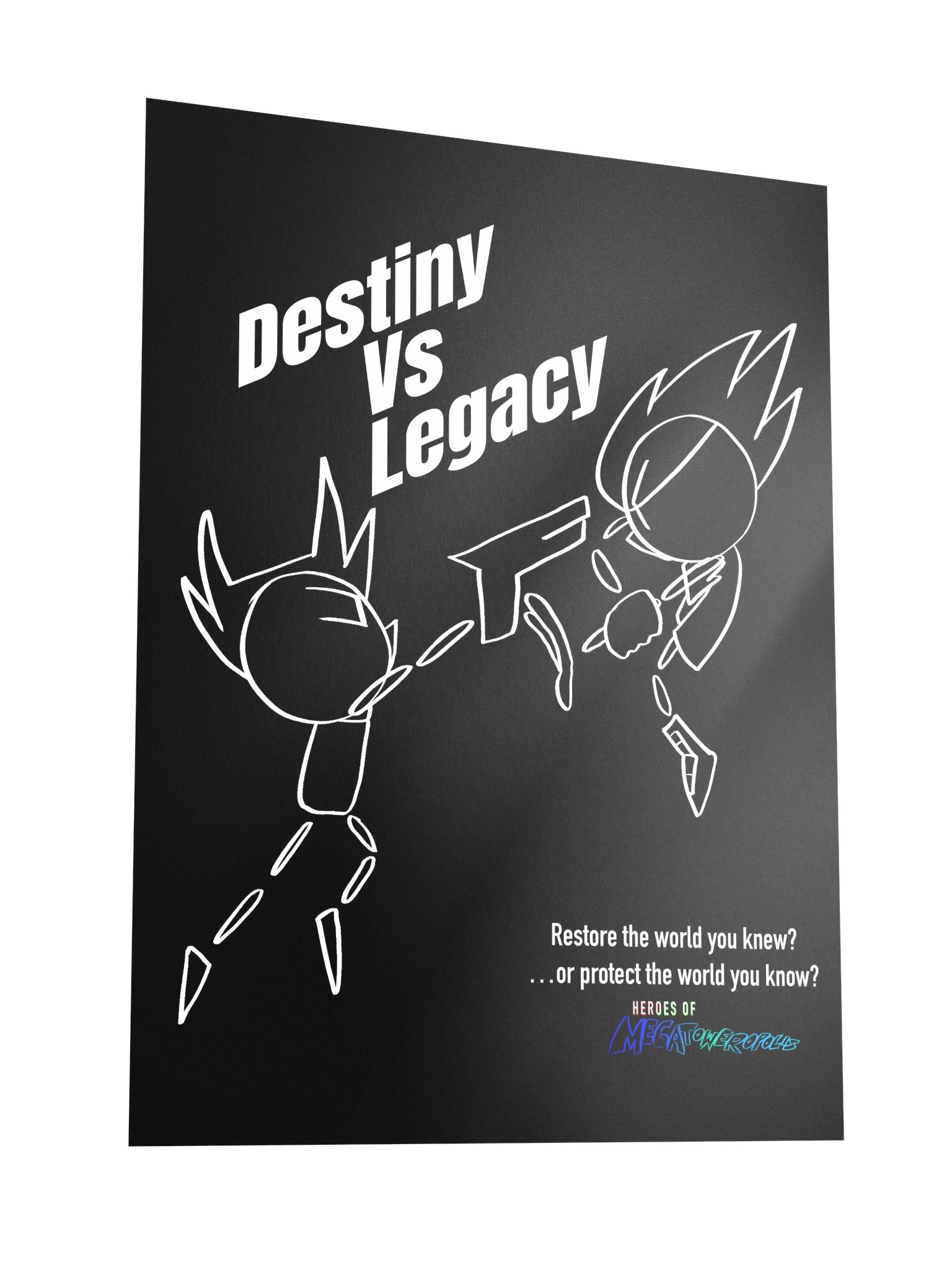 Destiny vs Legacy Poster product image (2)