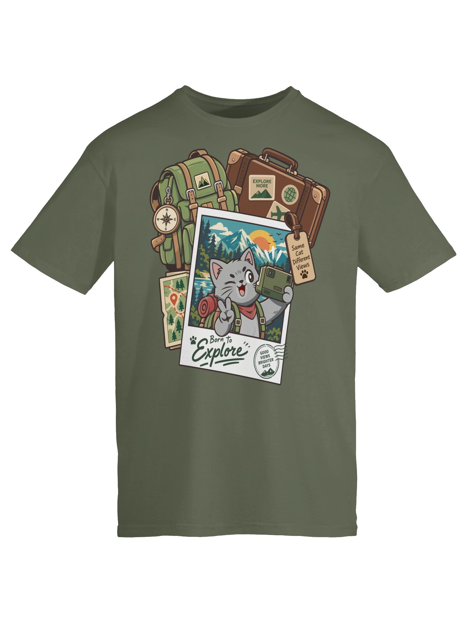 Born To Explore Tee product image (96)