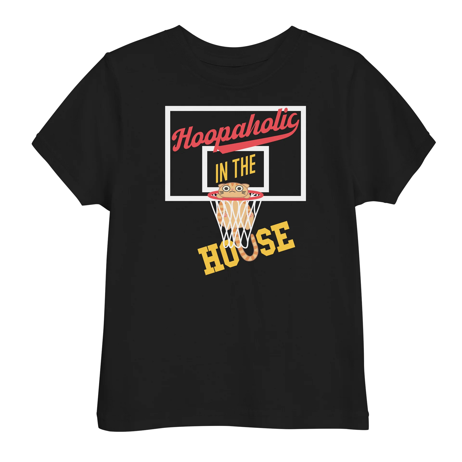 Basketball Cat (Hoopaholic IN THE HOUSE) - Toddler T-shirt product image (3)