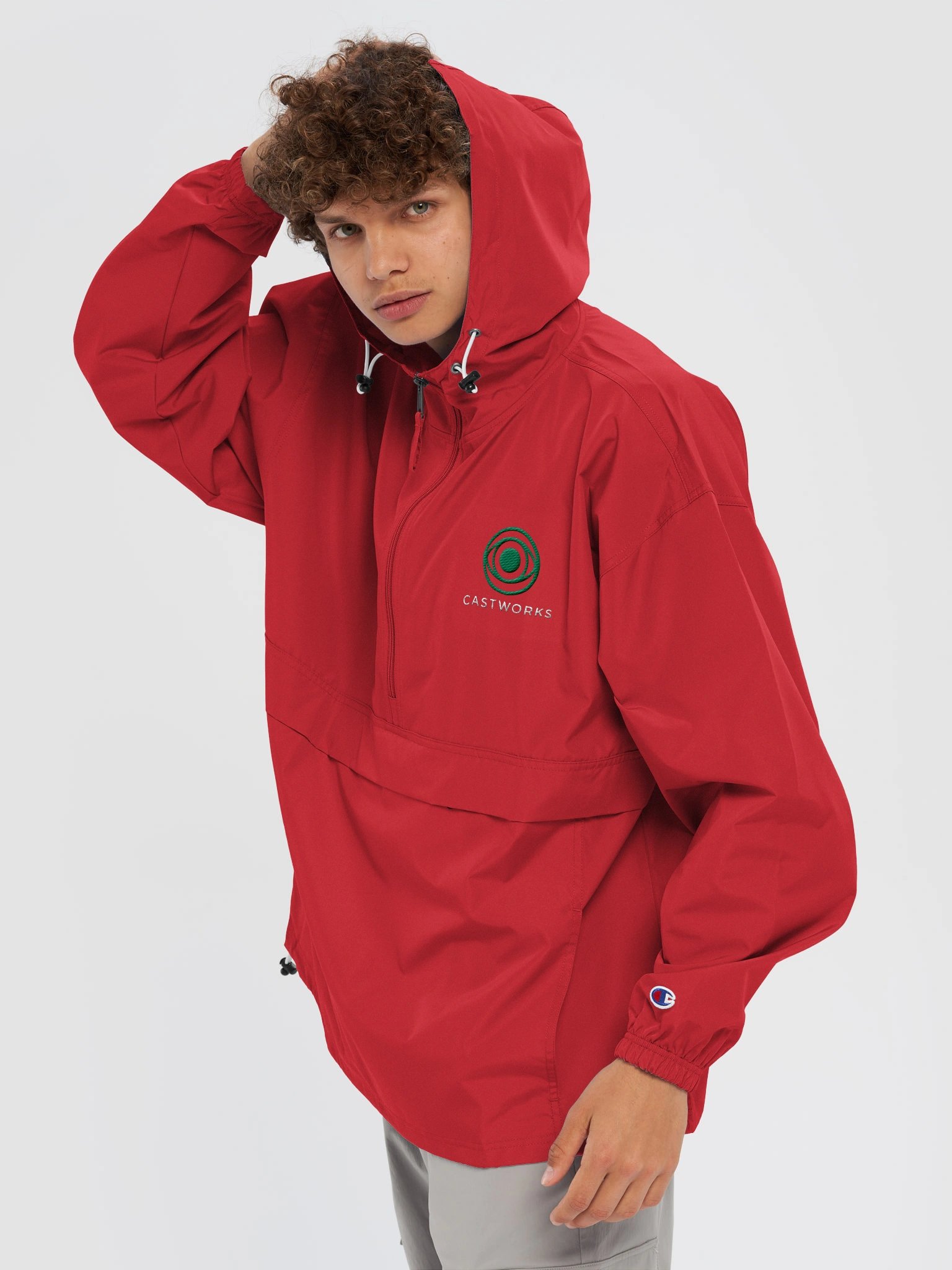 Castworks Champion Packable Jacket (Red) product image (5)