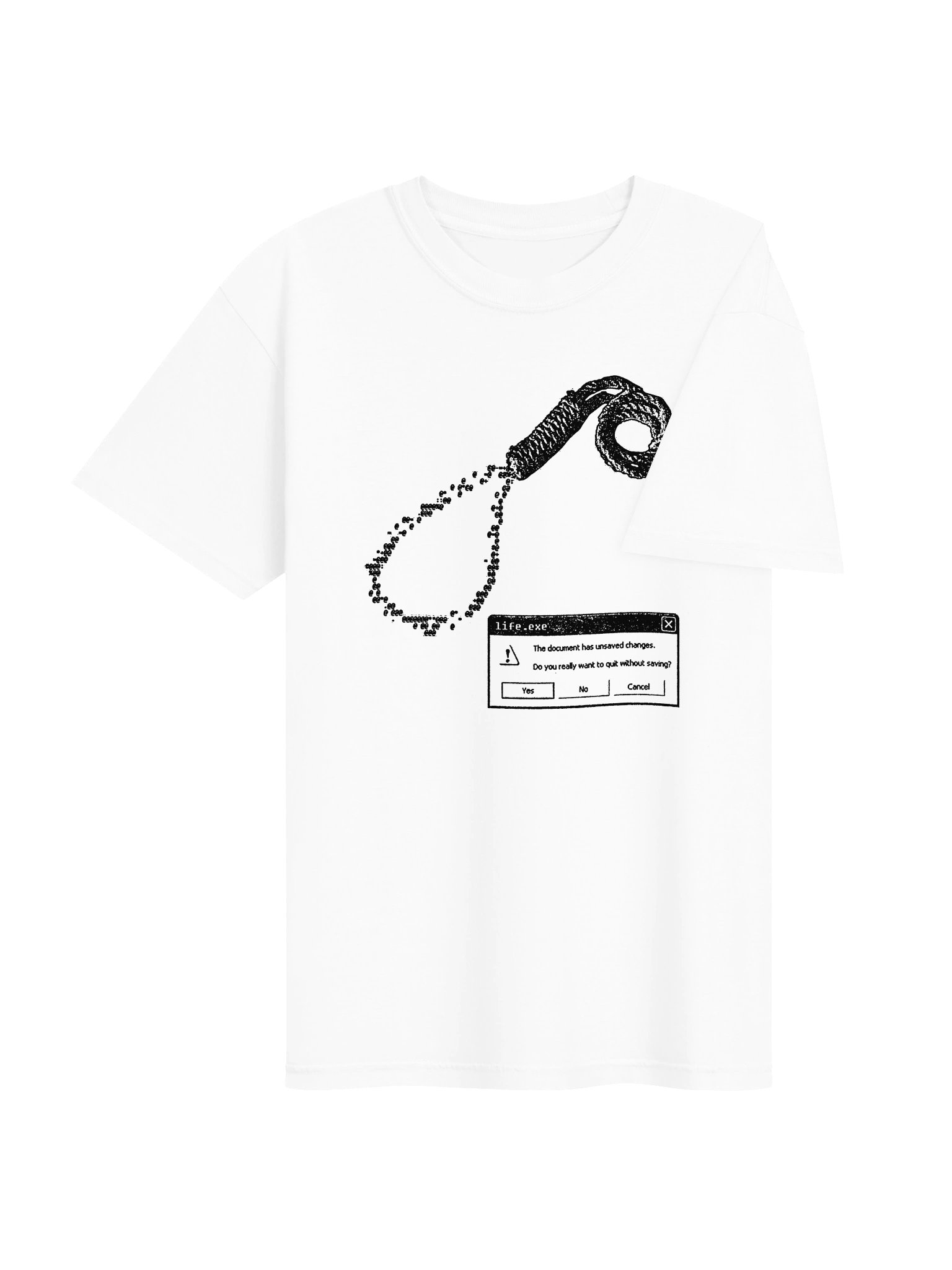 QUIT WITHOUT SAVING? T-SHIRT product image (4)