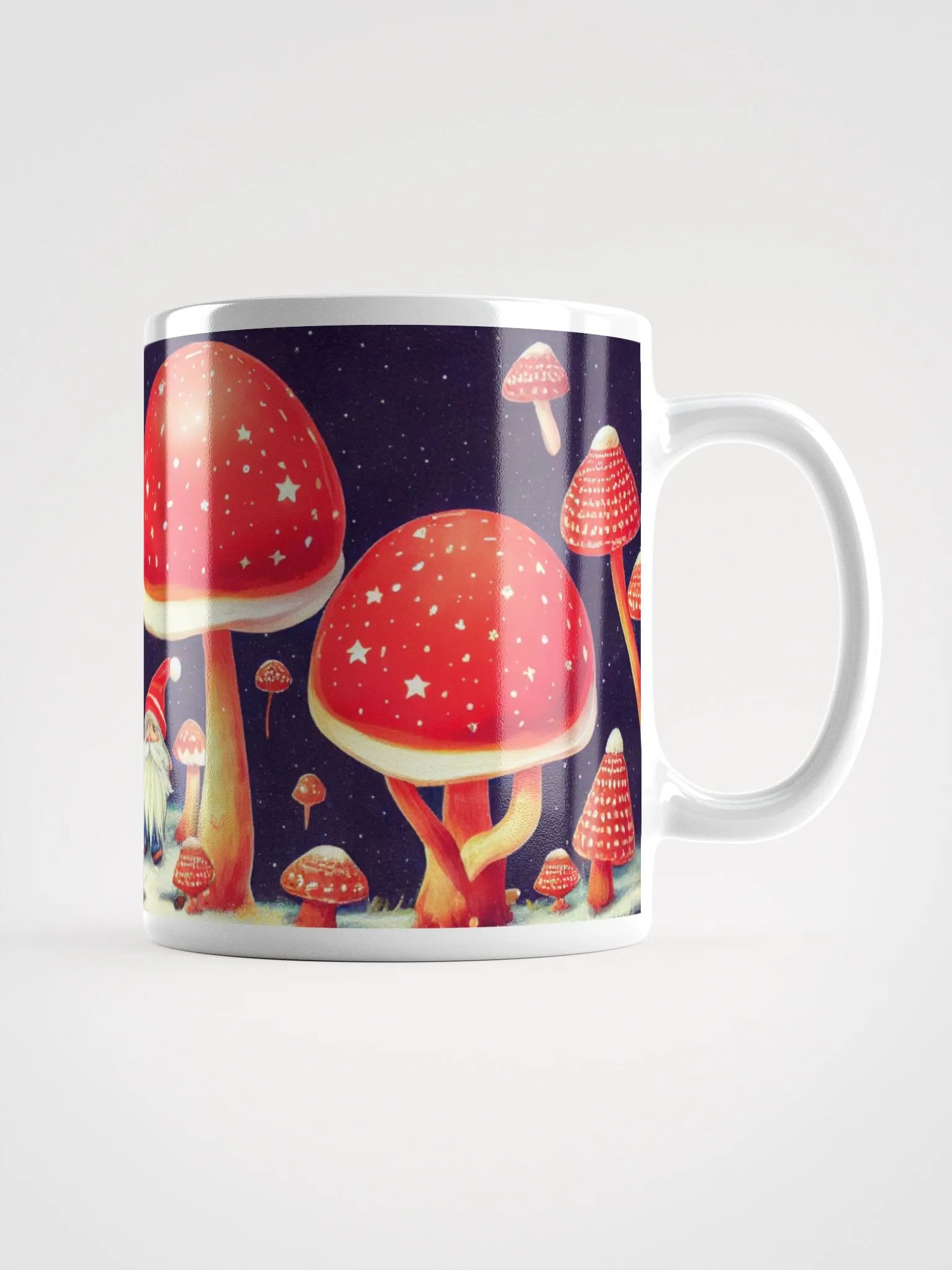 Magical Christmas Toadstool Gnome Mug product image (4)
