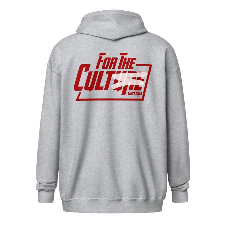 For the Culture Red / White Zip Up product image (9)