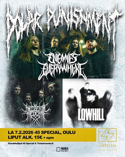 UPDATE ‼️ Kneel Before The Death joins the lineup 🔥

Unfortunately @lightbearerofficial is unable to perform at POLAR PUNISHM...