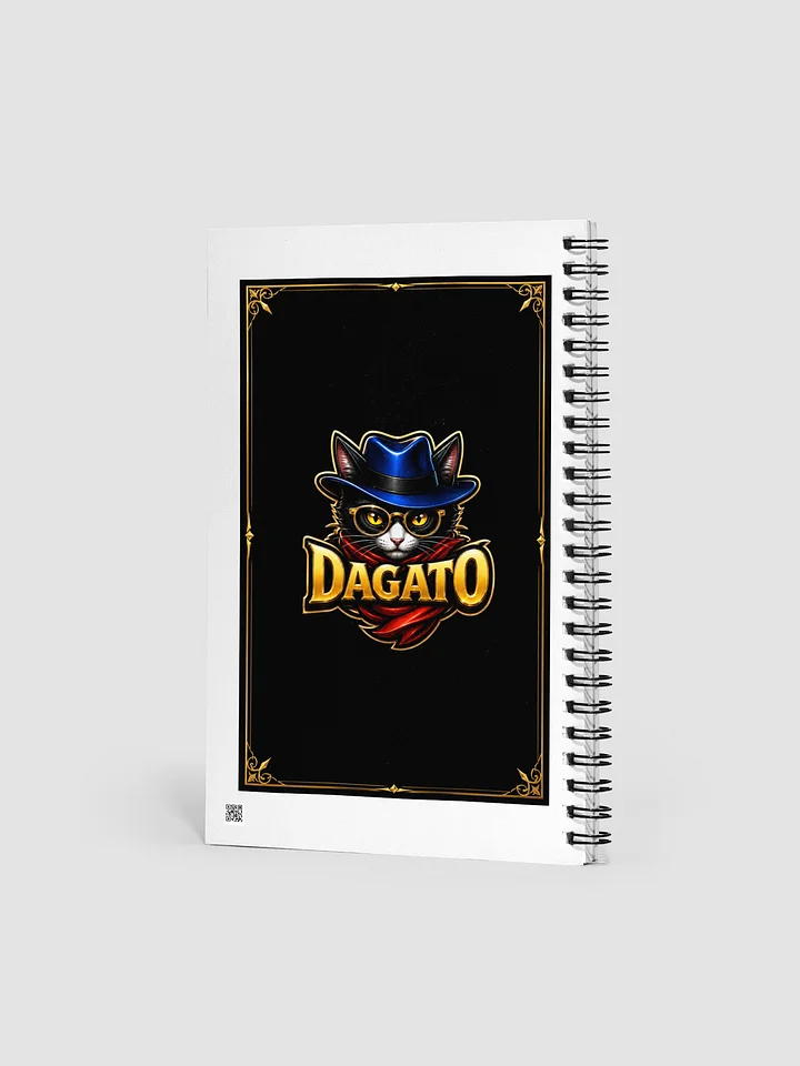The daGATO Signature Spiral Notebook product image (2)