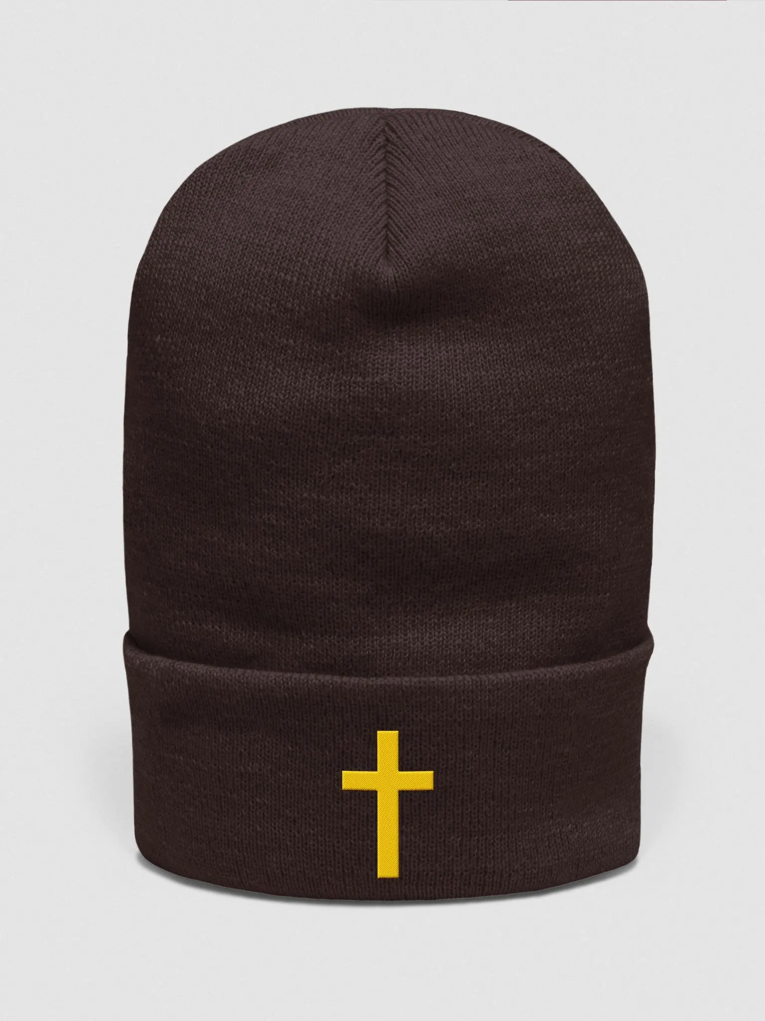 Gold Cross Beanie product image (4)