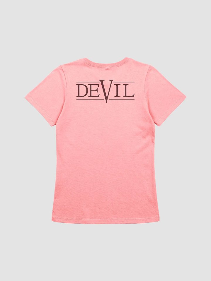 Good Vs Evil - The Devil's On My Back - Bella+Canvas Women's Supersoft Relaxed-fit T-Shirt product image (1)
