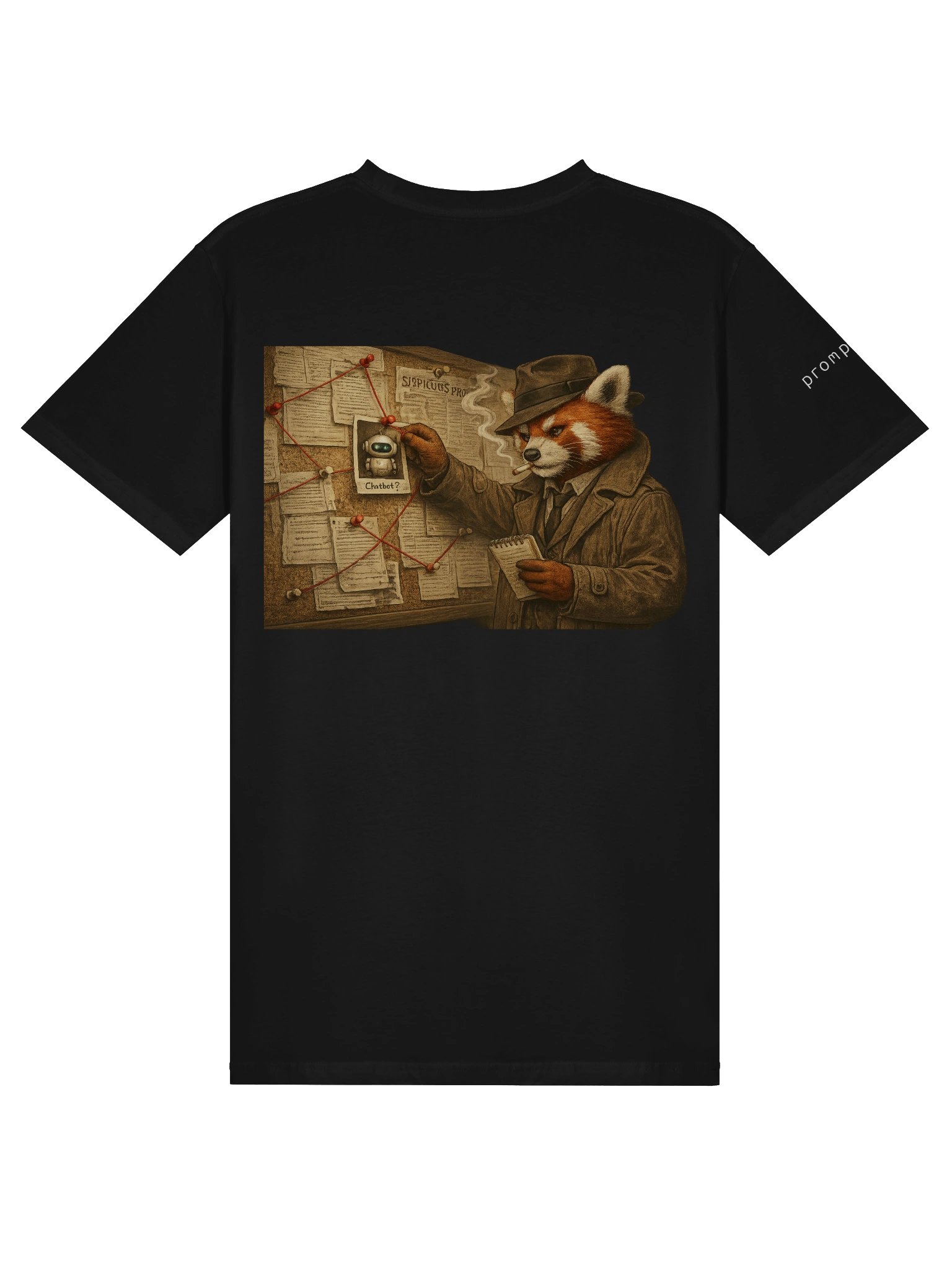 Red Panda Detective T-Shirt product image (2)
