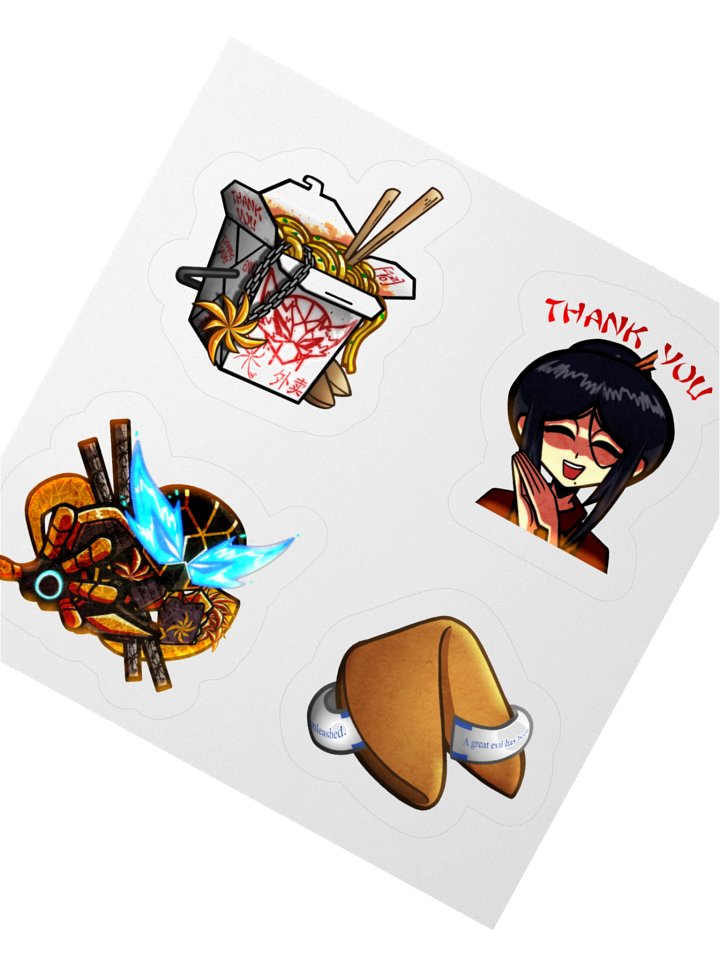 TakeOut: Sticker Pack A product image (6)