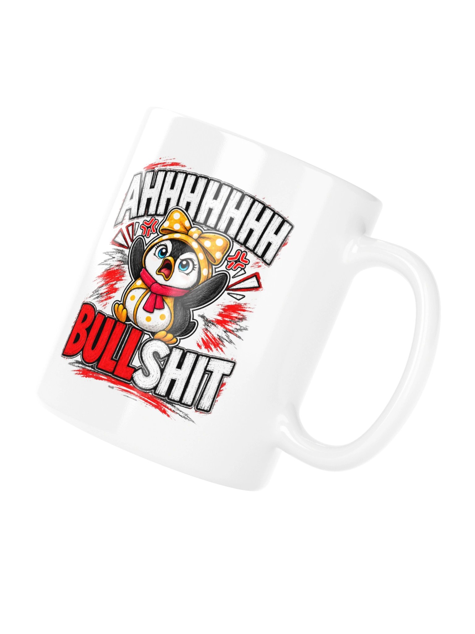 AHHHHHH Bullshit Lulu White Mug product image (10)