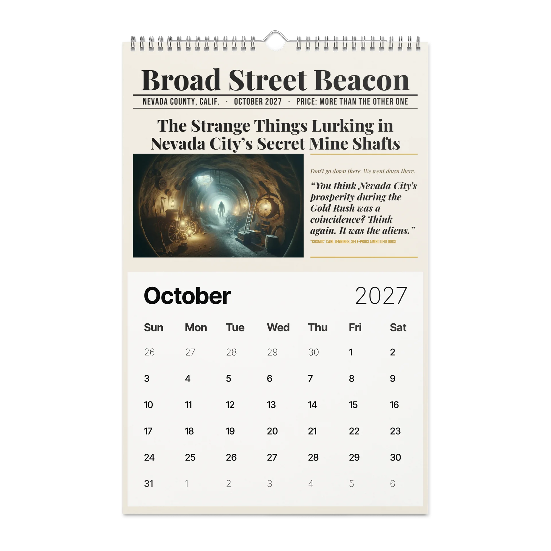 Broad Street Beacon 2027 Wall Calendar product image (12)