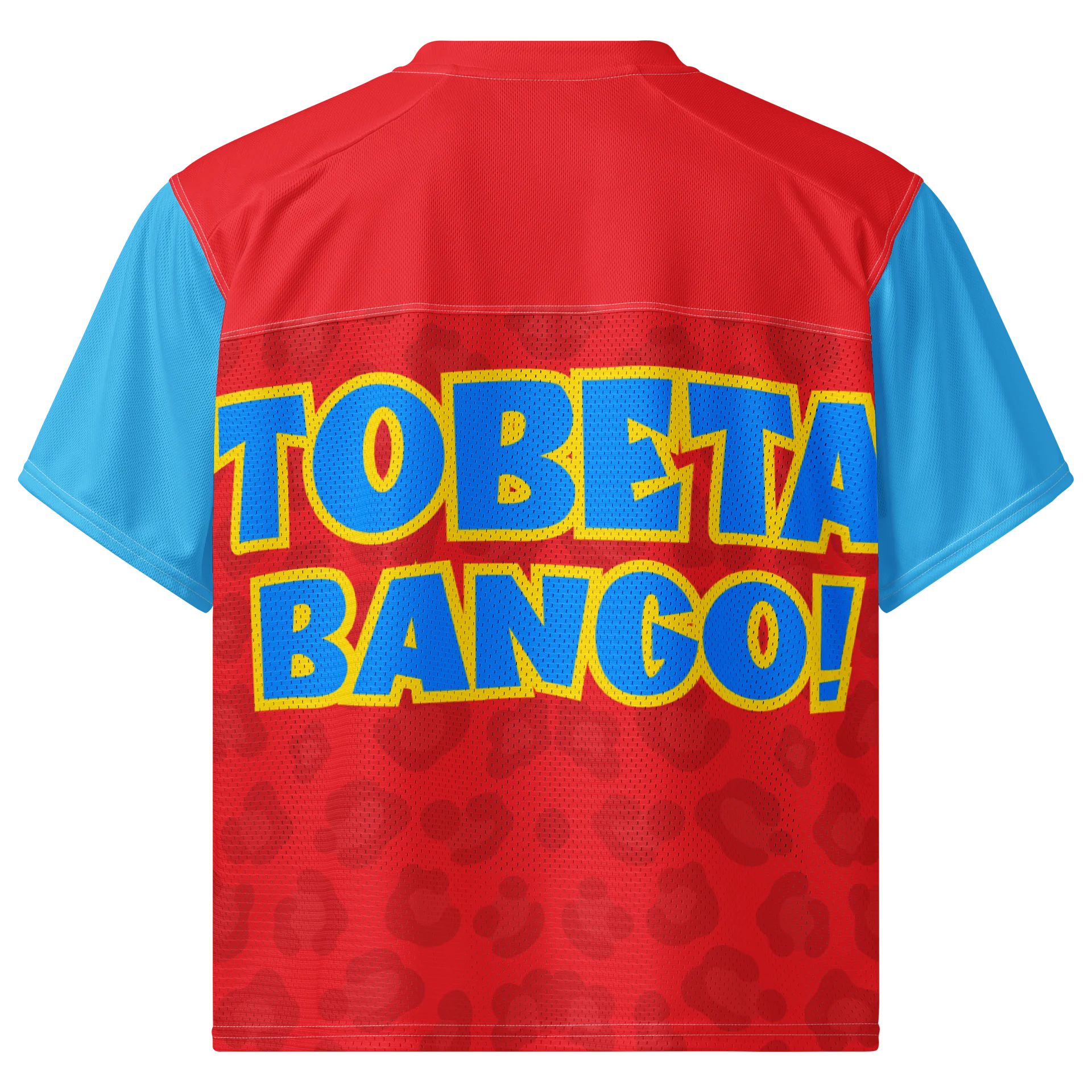 RED & BLUE Tobeta Bango™ Léopards 243 Street Jersey product image (2)