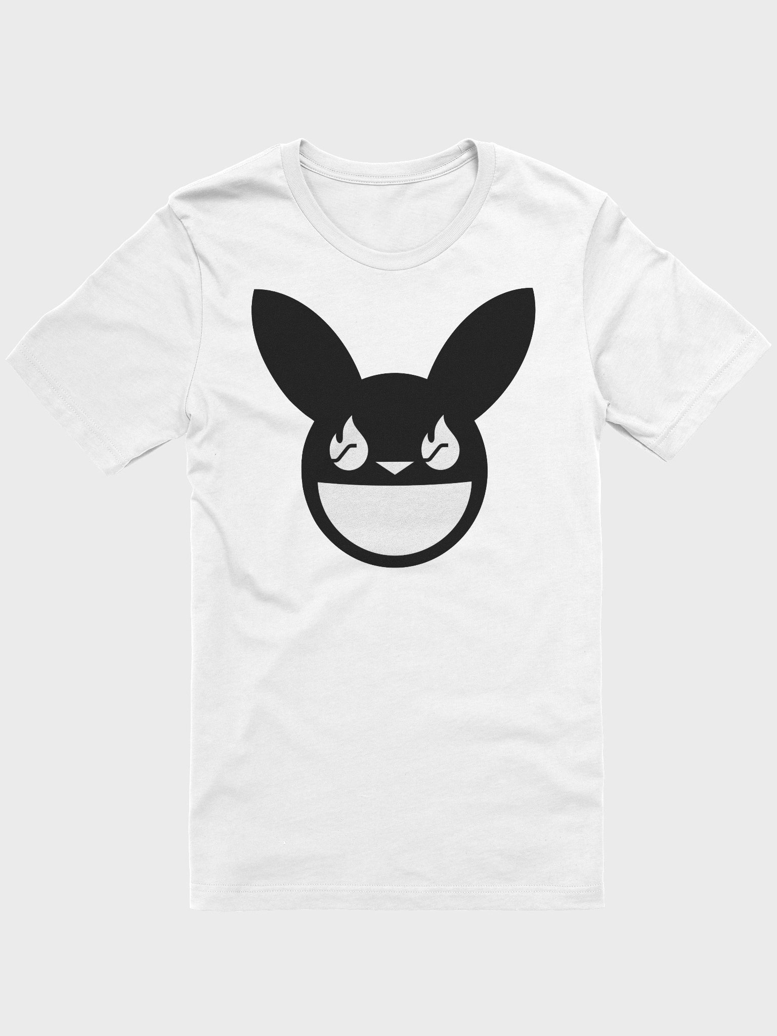 SUPERHOT BUNNY T-SHIRT WHITE / BLACK product image (1)