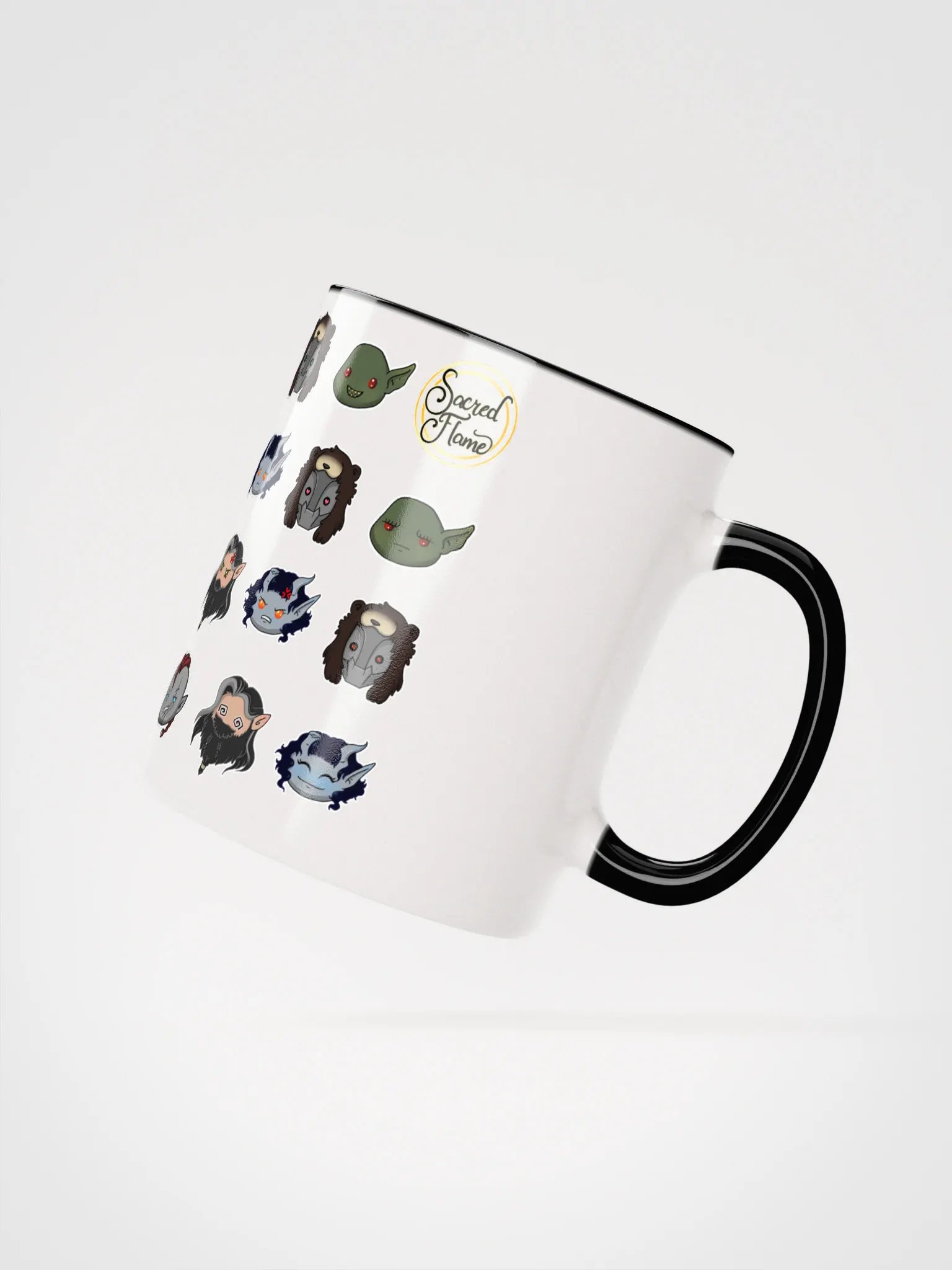 Chibi Head Character Mug Colour Handle product image (14)
