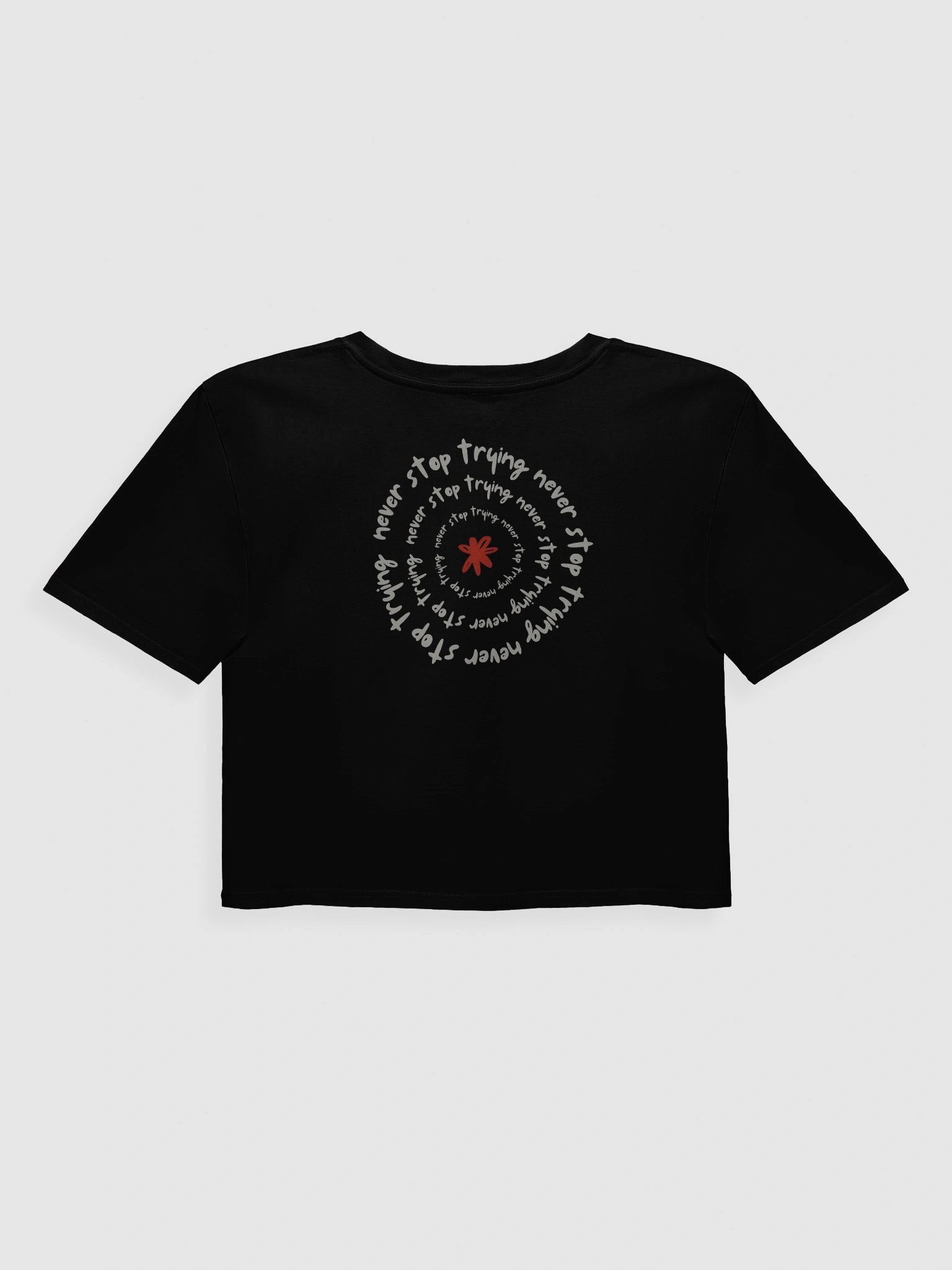 Never Stop Trying| Emmortality Crop Top product image (3)