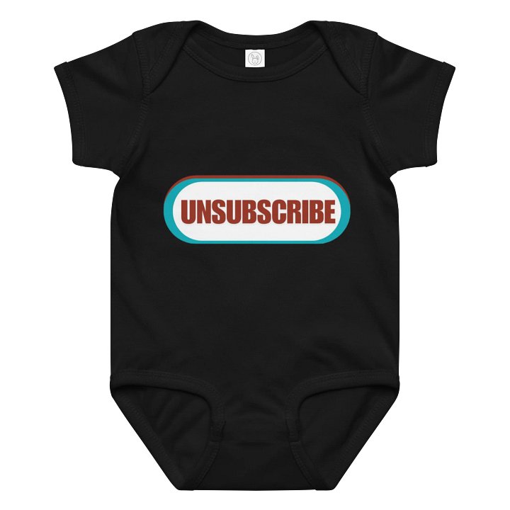 Unsubscribe | One-piece body suit for Baby product image (1)