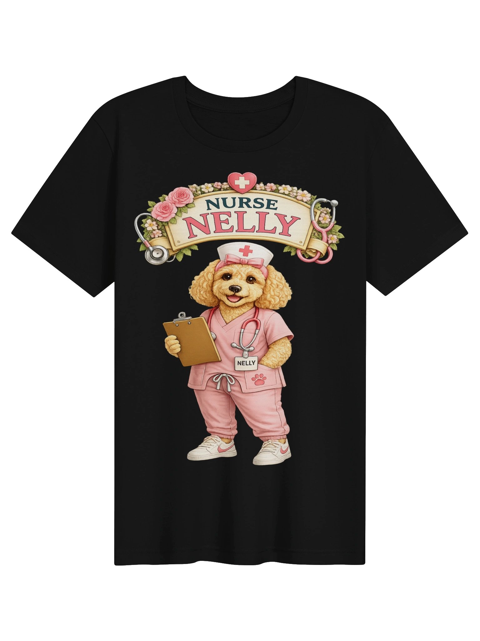 Nurse Nelly Cute Dog Tee product image (5)