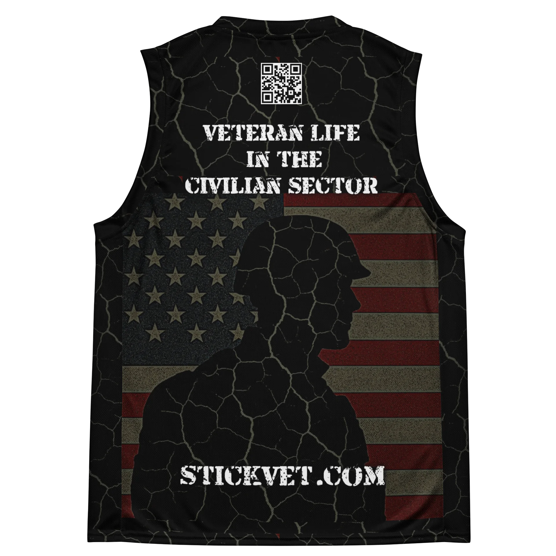 Cracking Under Patriotism Athletic Tank product image (4)