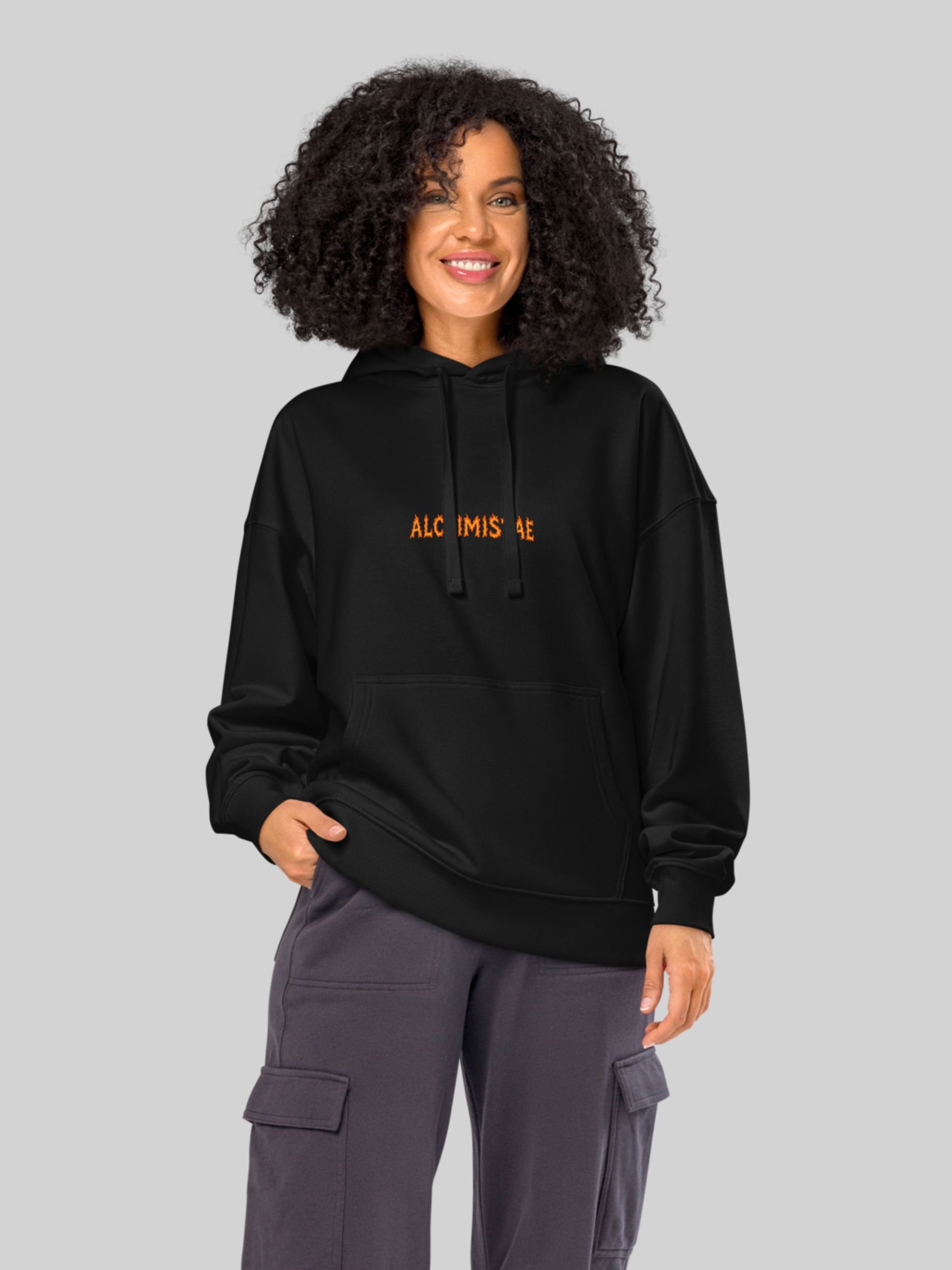 Hoodie relaxed Coton Bio Poids Lourd mixte - PUTREFACTIO product image (3)