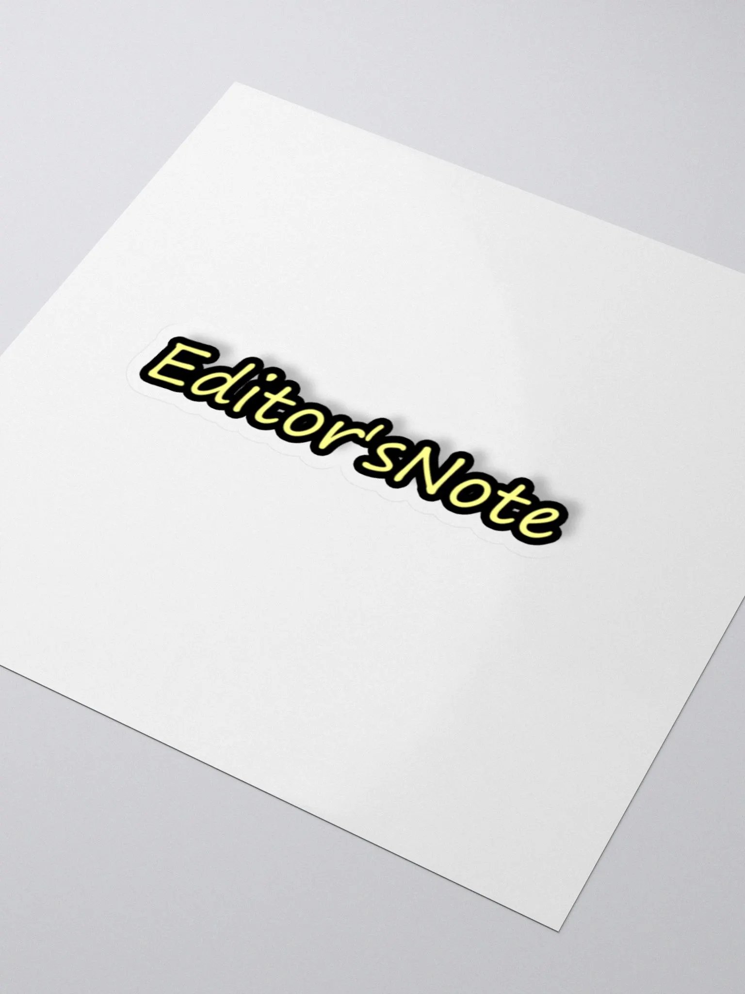 Editor's Note Sticker product image (6)