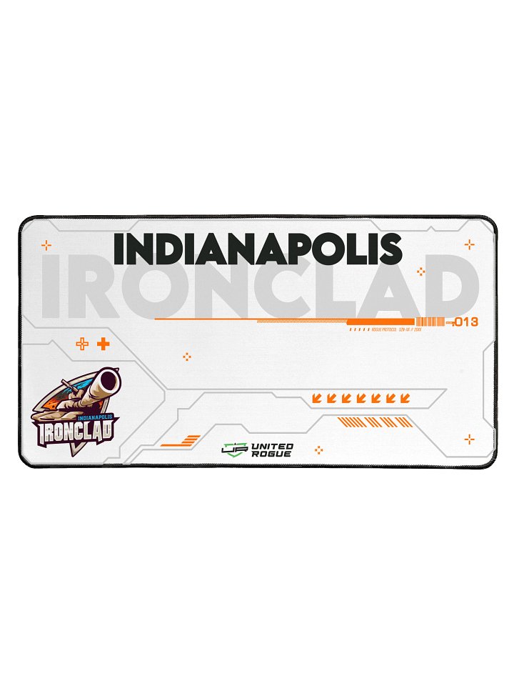 Indianapolis Ironclad White Desk Mat product image (1)
