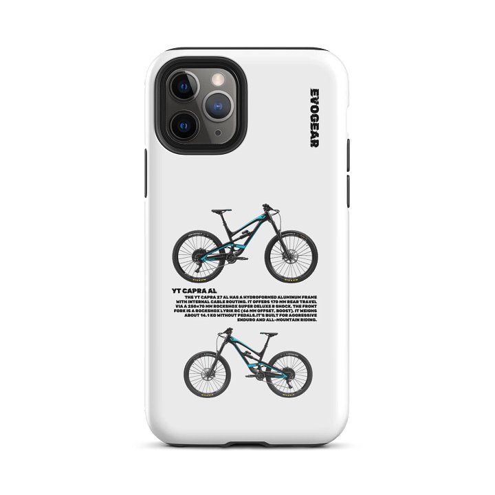 white YT Capra 27 AL iPhone Case product image (49)