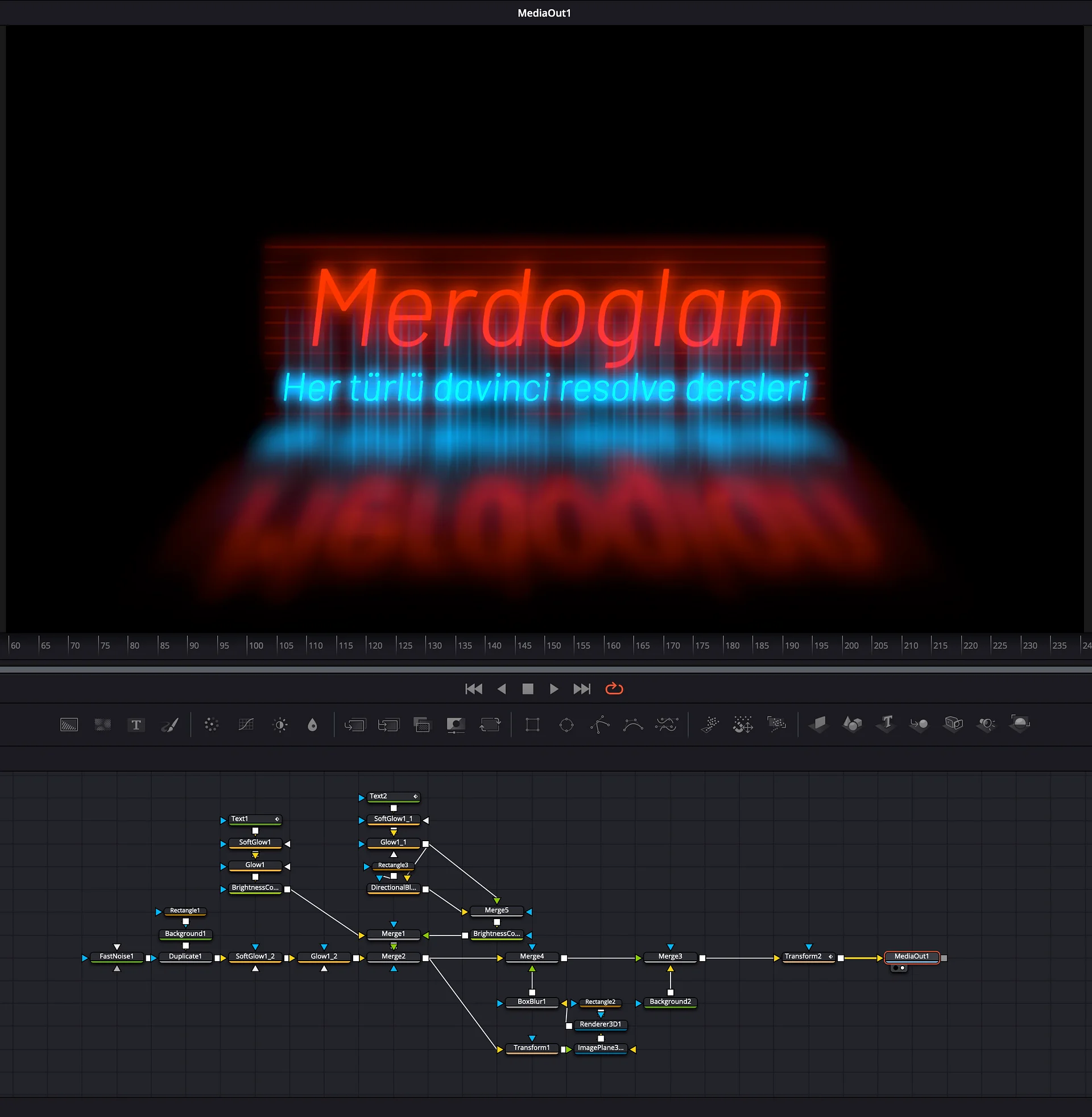 Neon Title Text Animation product image (2)