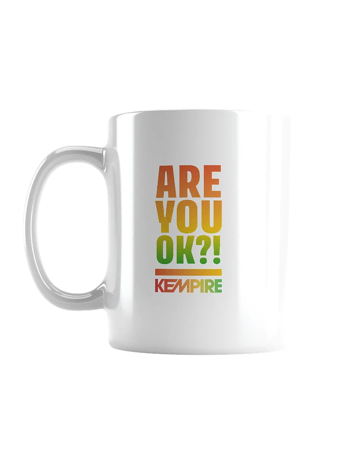 Are You Ok?! Glass Mug product image (1)