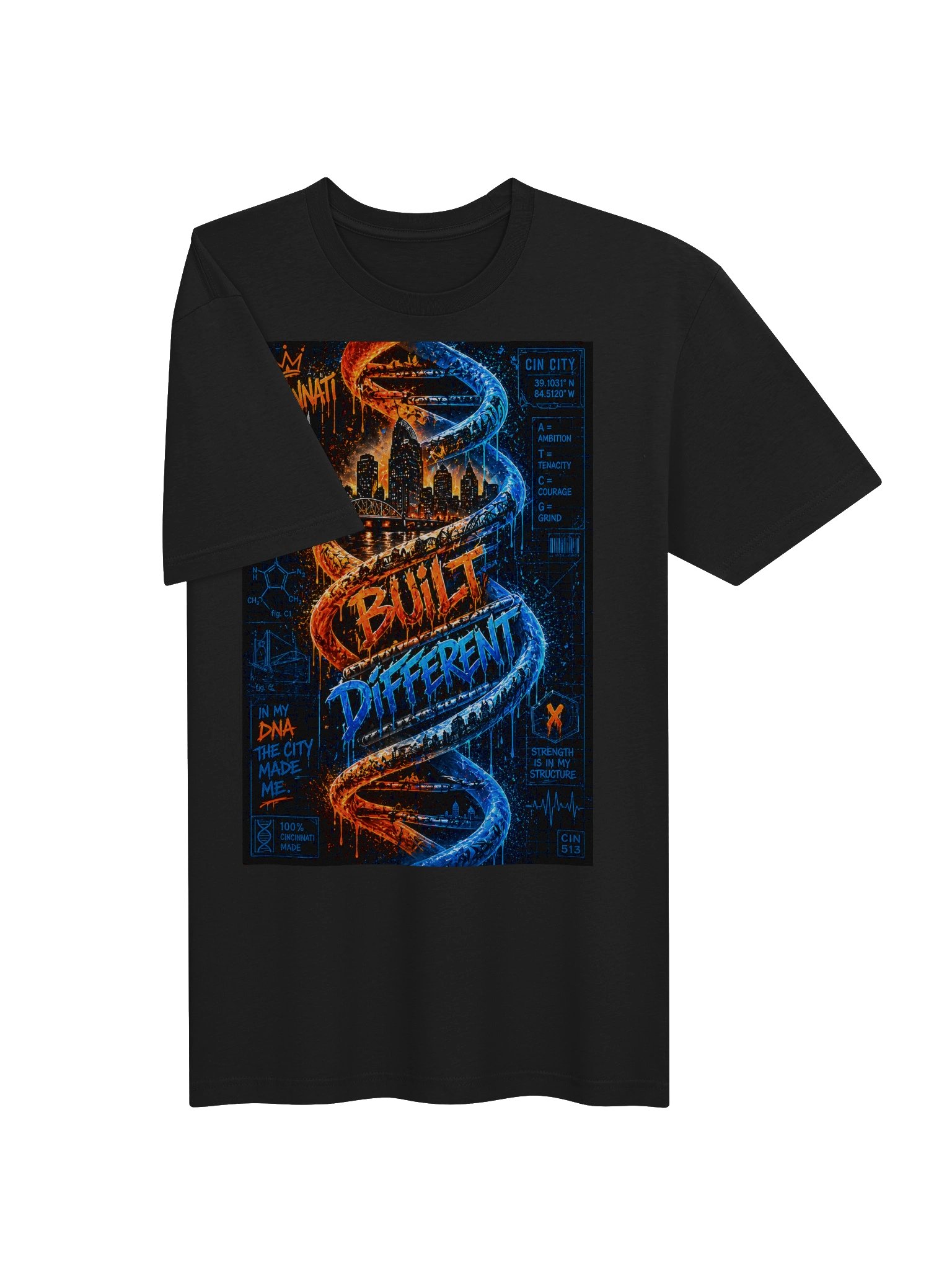 built diffrent tee shirt product image (3)