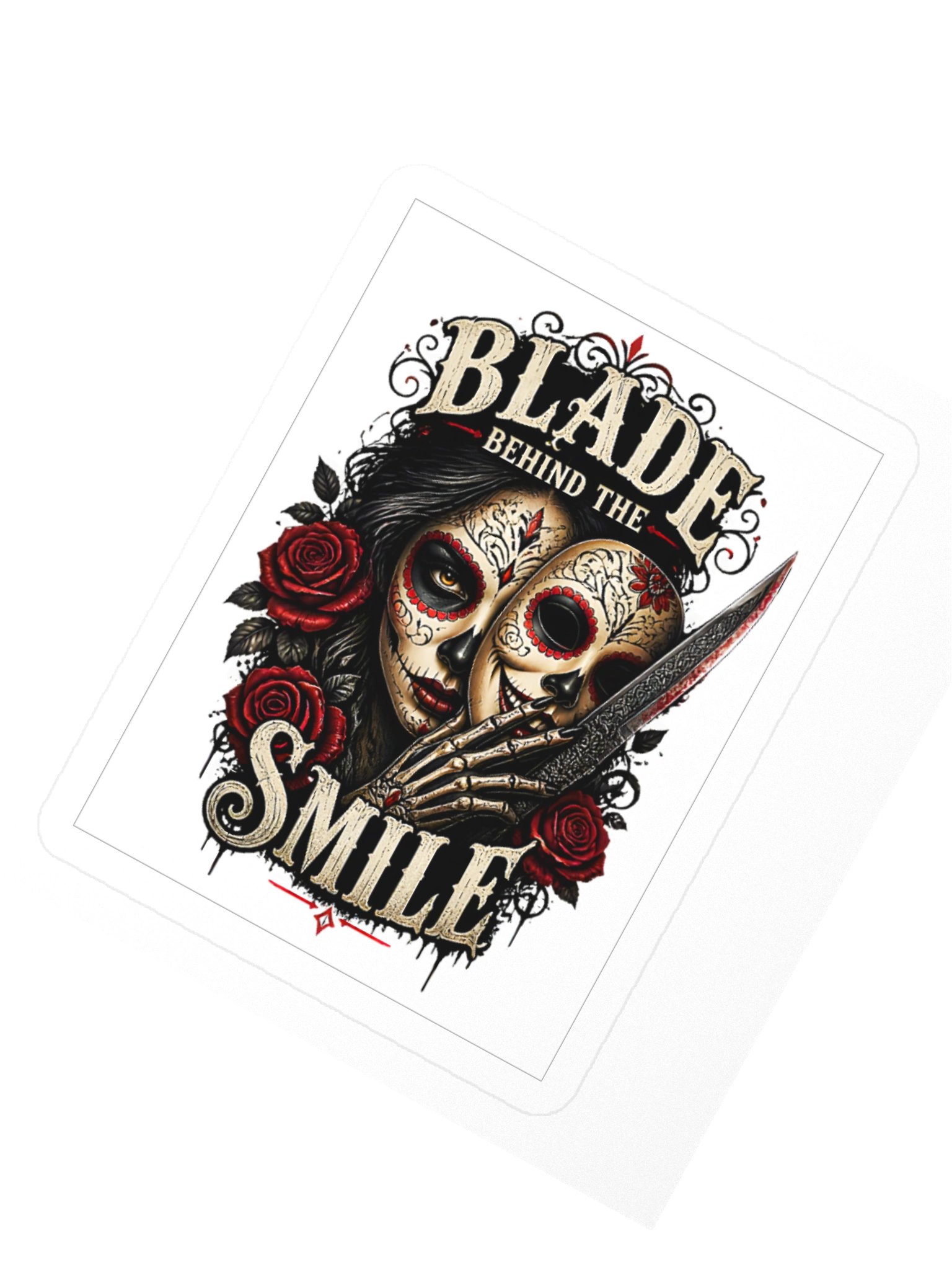 Blade Behind the Smile Sticker product image (2)
